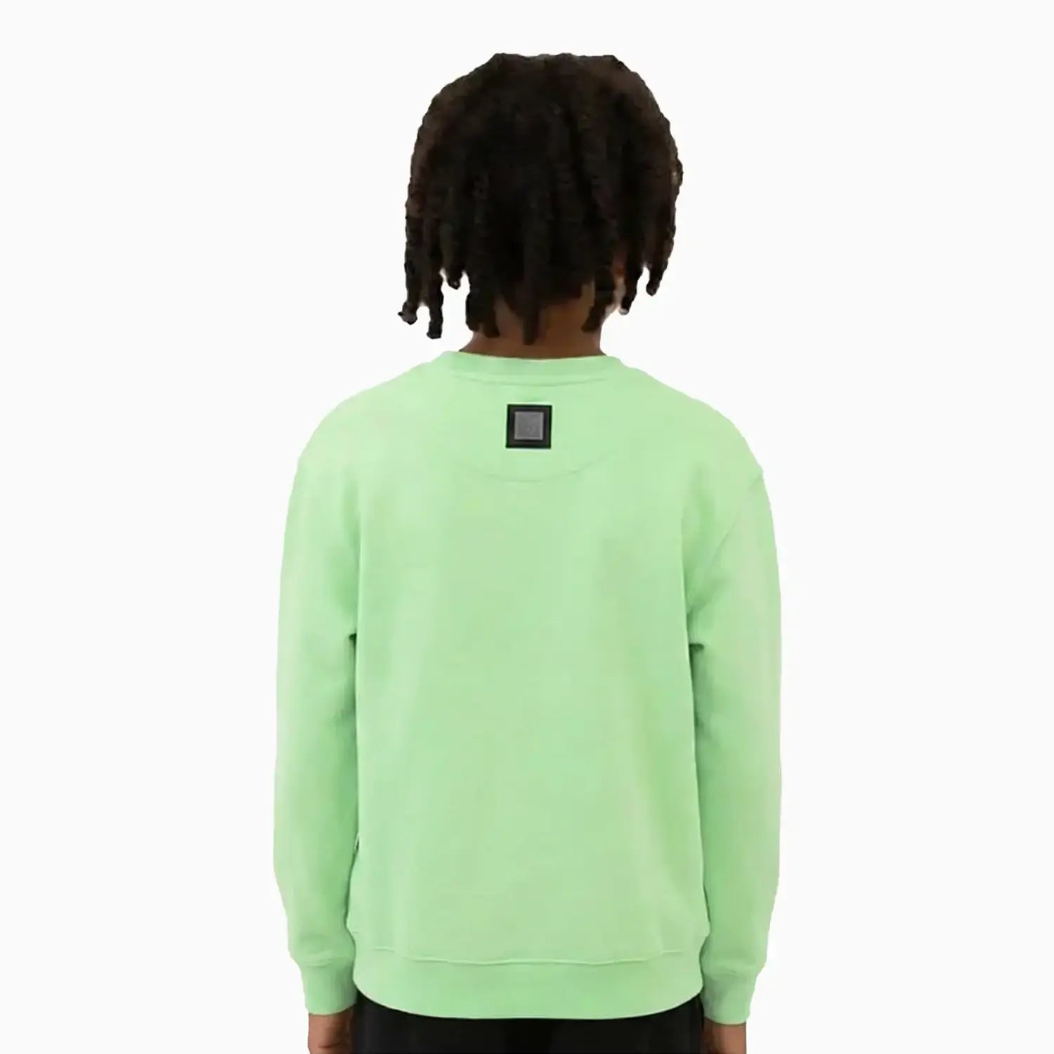 Kid's Embroidery Crew Neck Sweatshirt