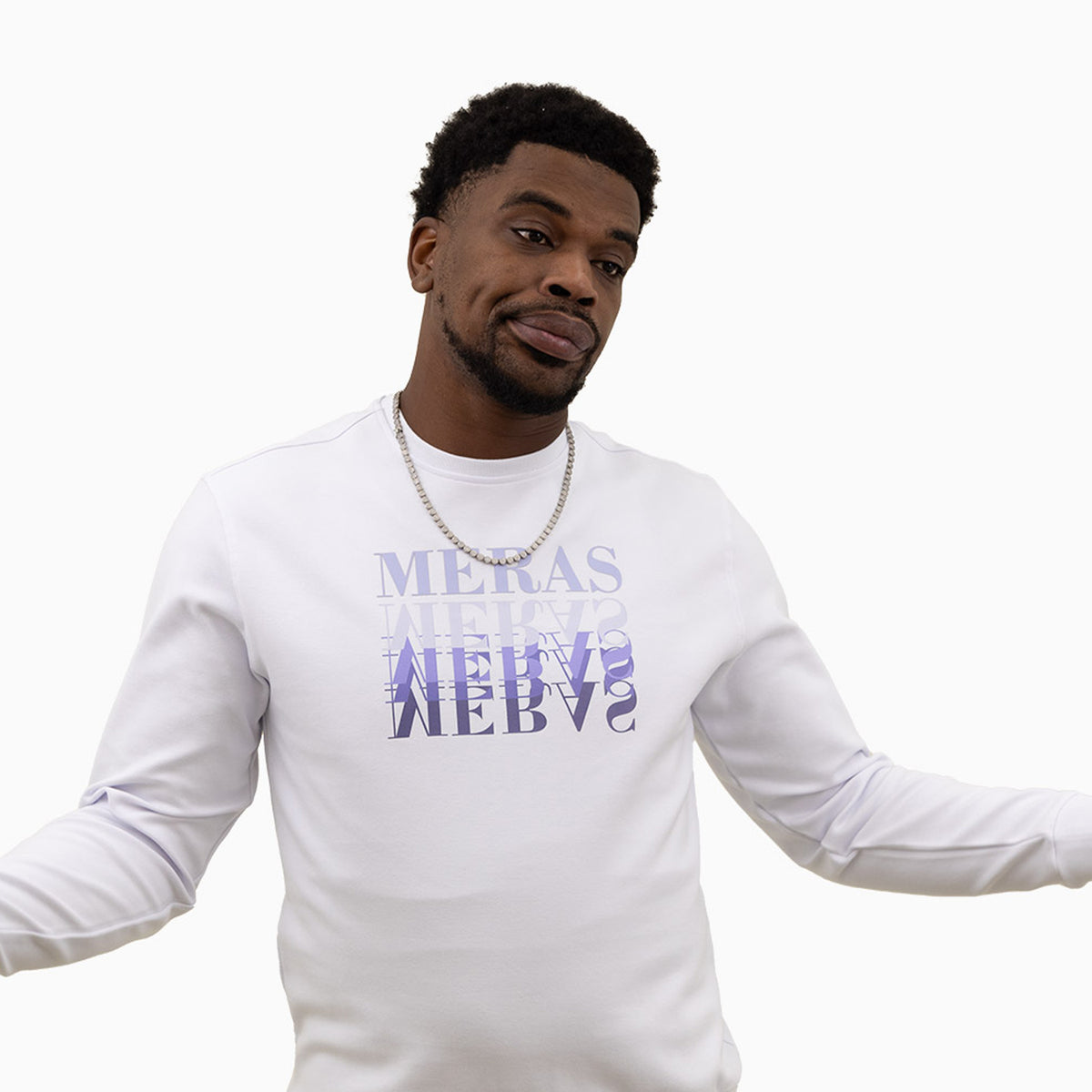 meras-mens-crew-neck-sweatshirt-mc2302-white