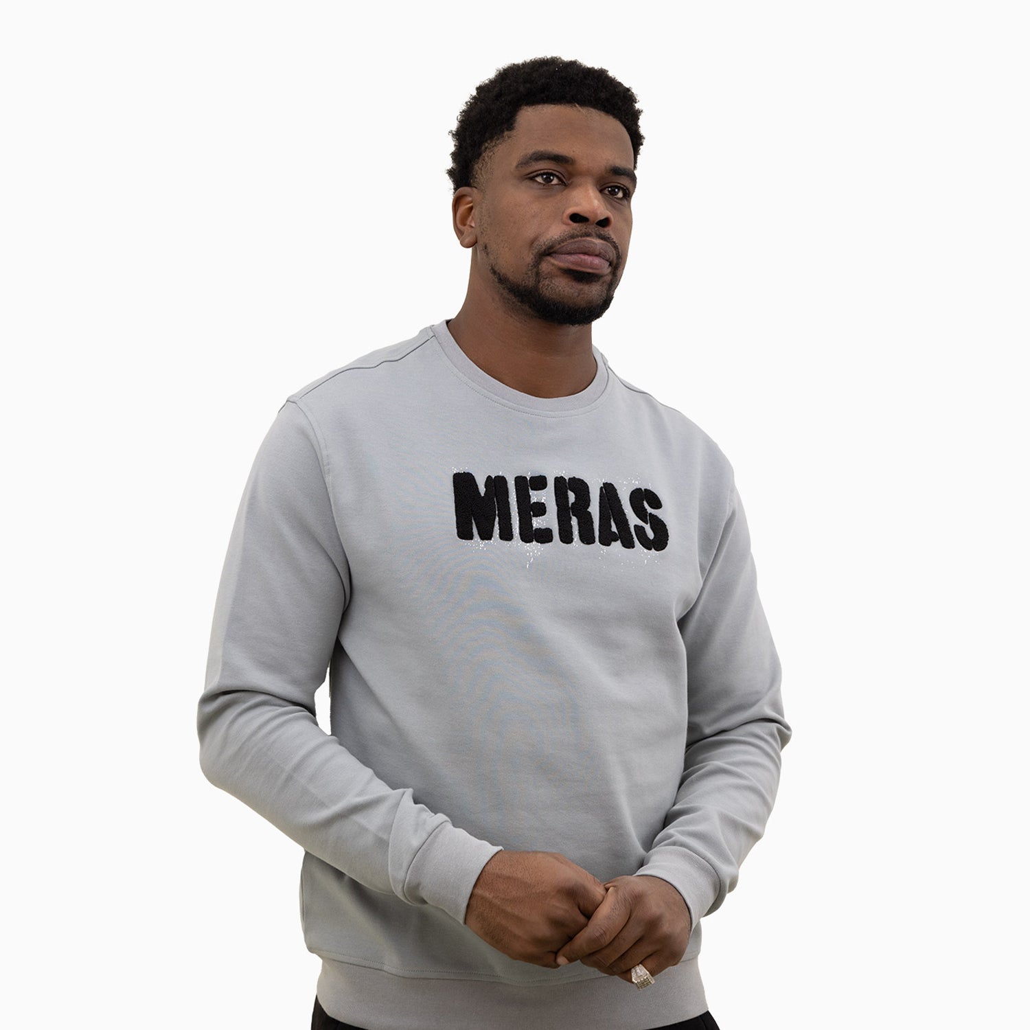 meras-mens-crew-neck-sweatshirt-mc2307-grey