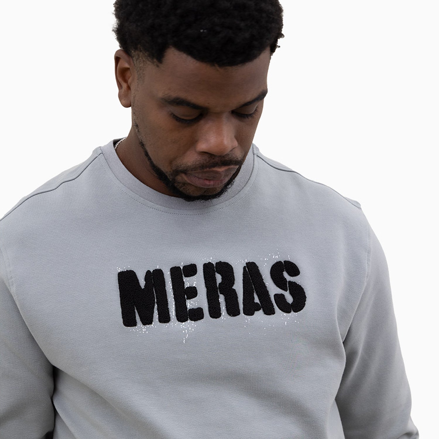 meras-mens-crew-neck-sweatshirt-mc2307-grey
