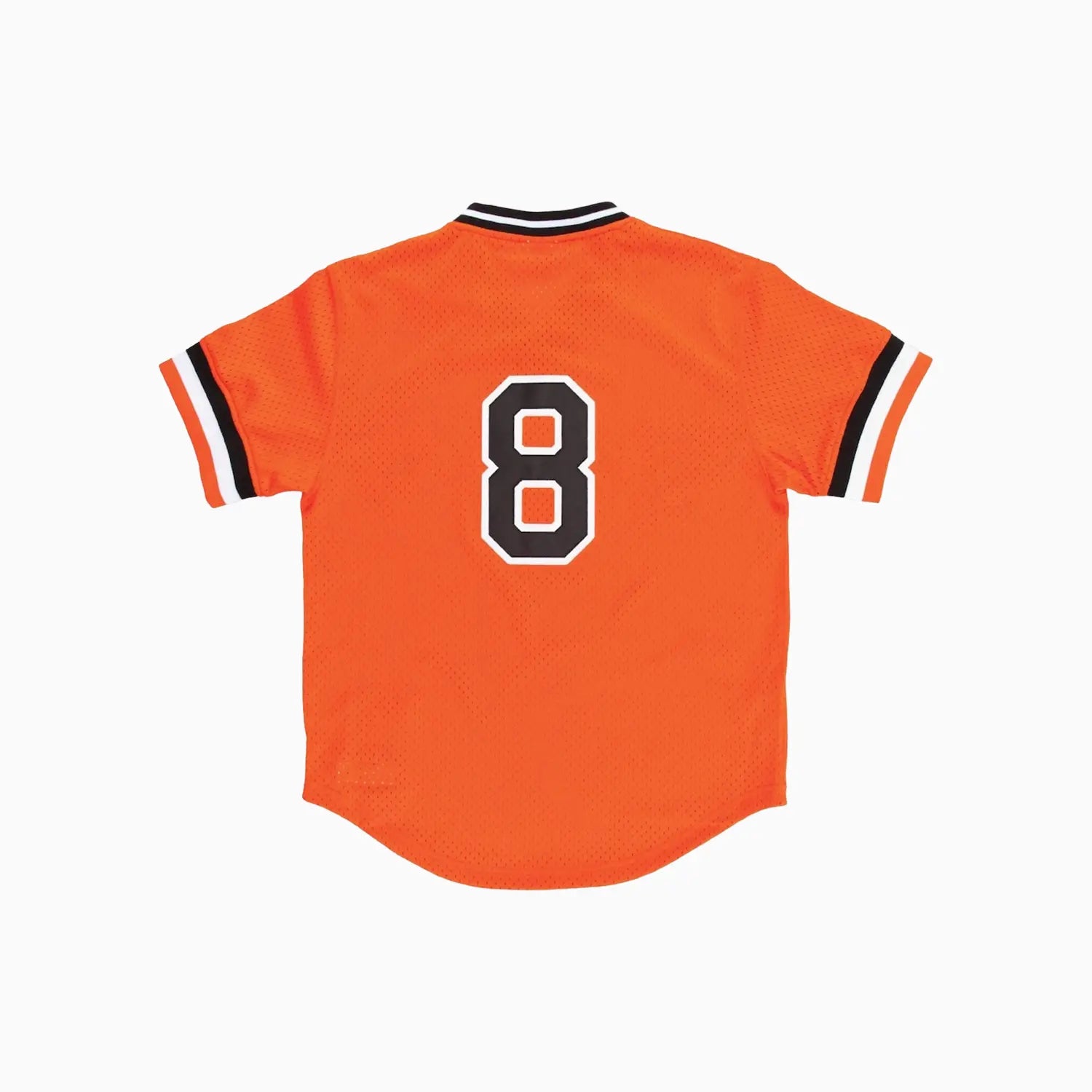 Authentic Cal Ripken Jr. Baltimore Orioles Orange 1988 Mesh Batting Practice Jersey