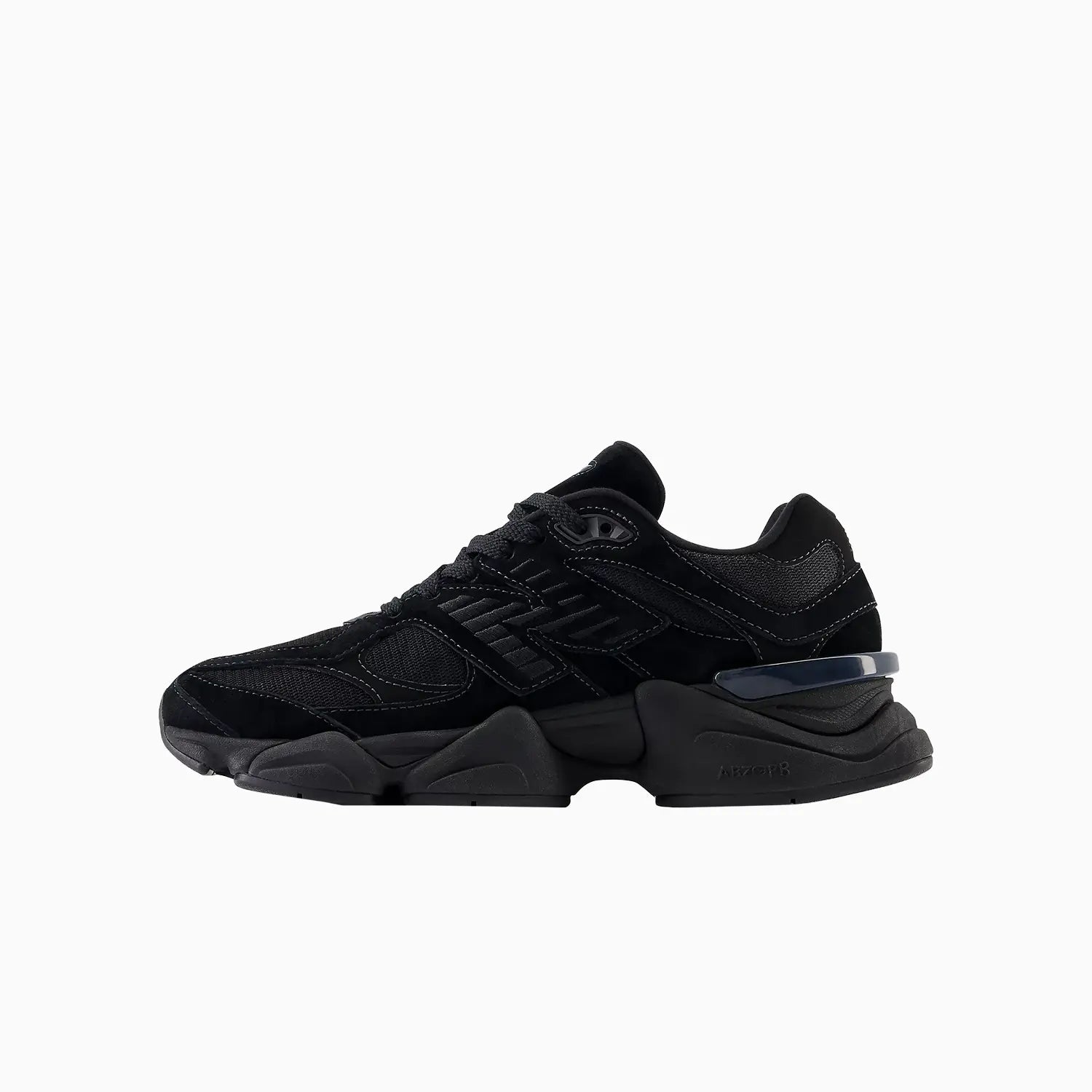 9060 "Triple Black" New Balance - Tops and Bottoms USA