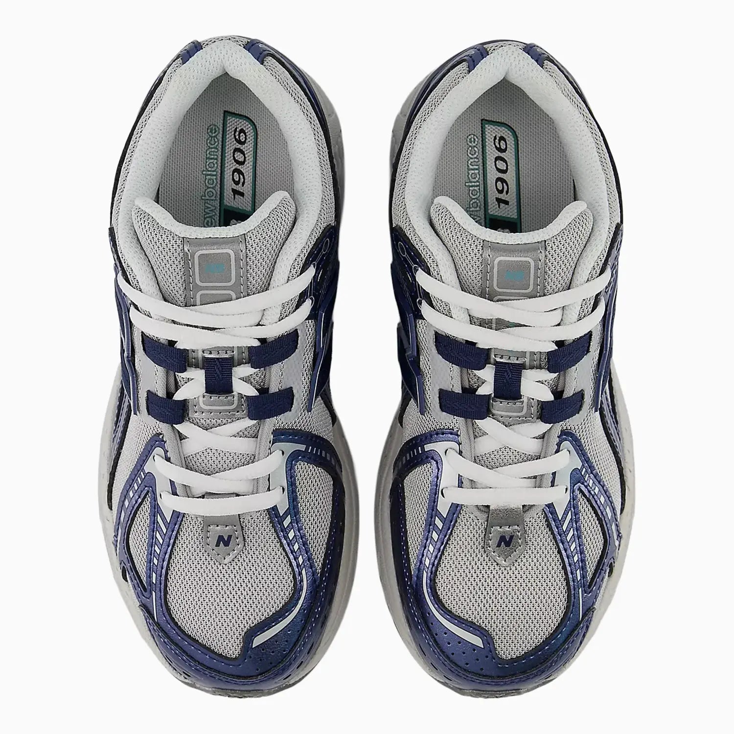 Kid's 1906 Lace "Team Navy ND 103 White" Grade School