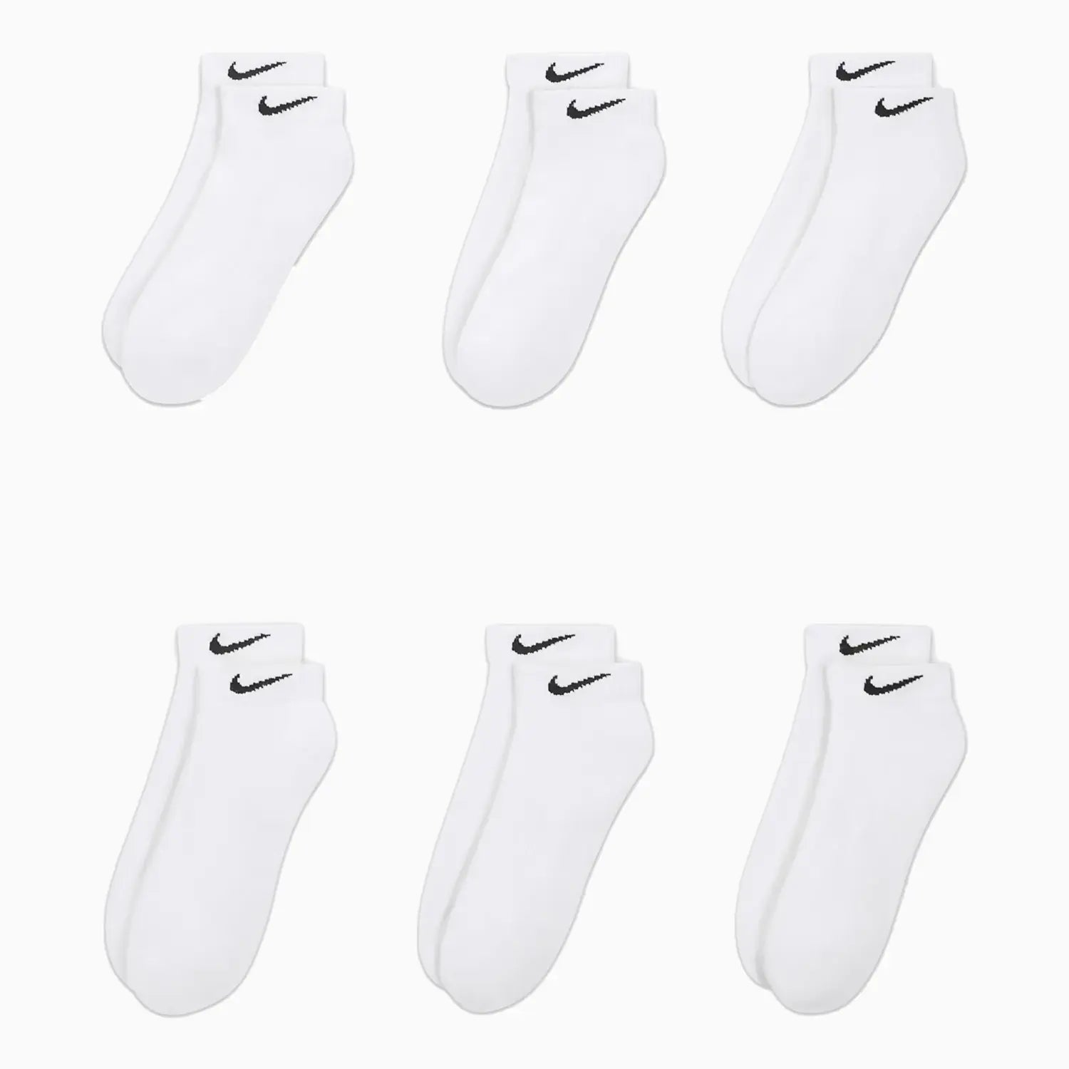 Everyday Plus Dri-Fit Low Socks (6 Pairs)