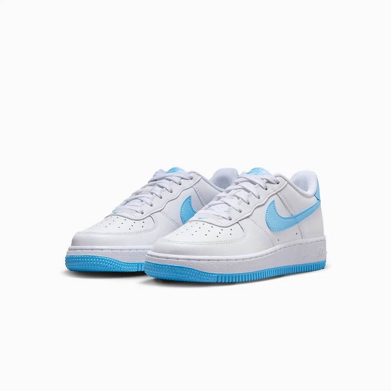 Kid's Air Force 1 'Aquarius Blue' (Grade School) - Classic and durable sneaker