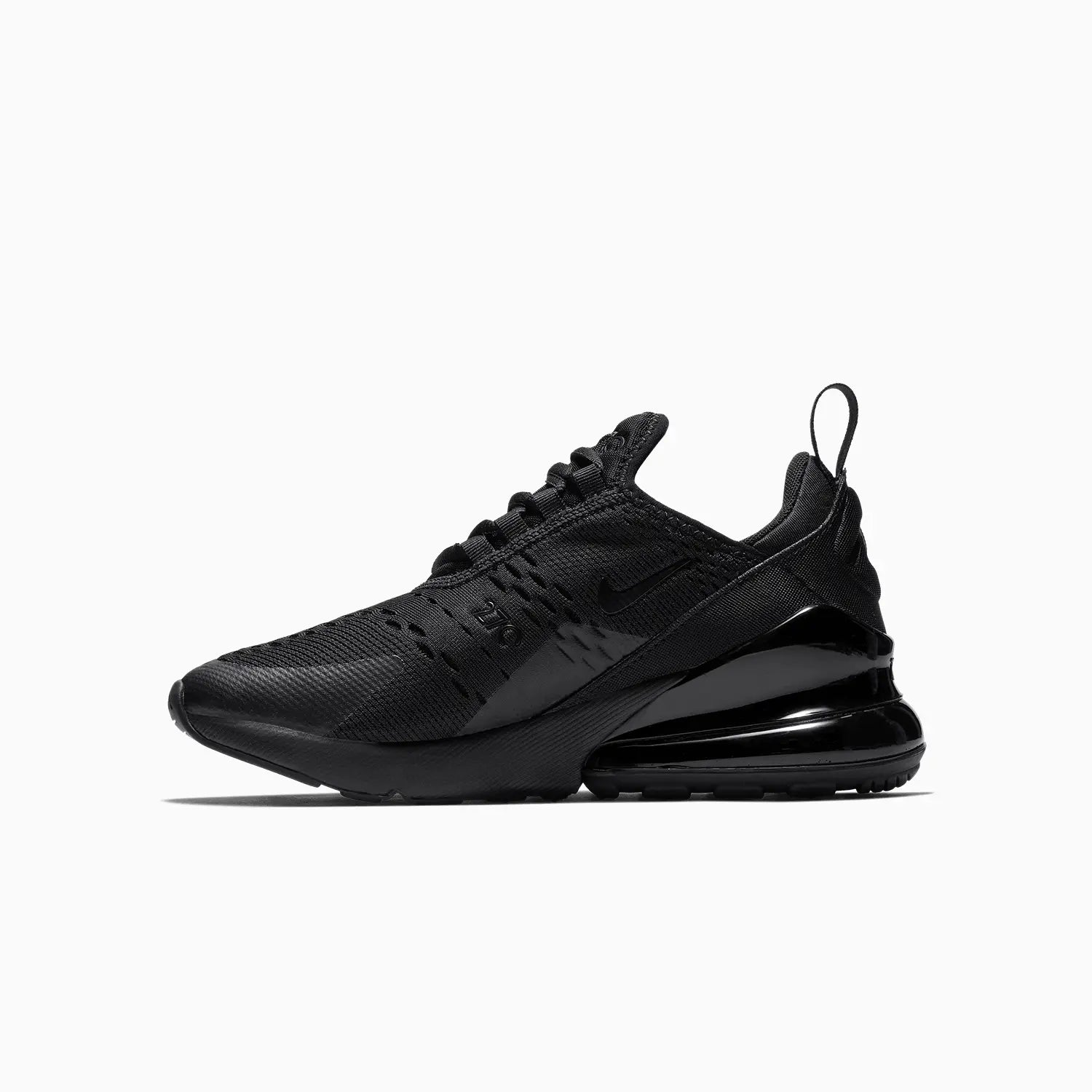 Kid's Air Max 270 "Triple Black" Grade School