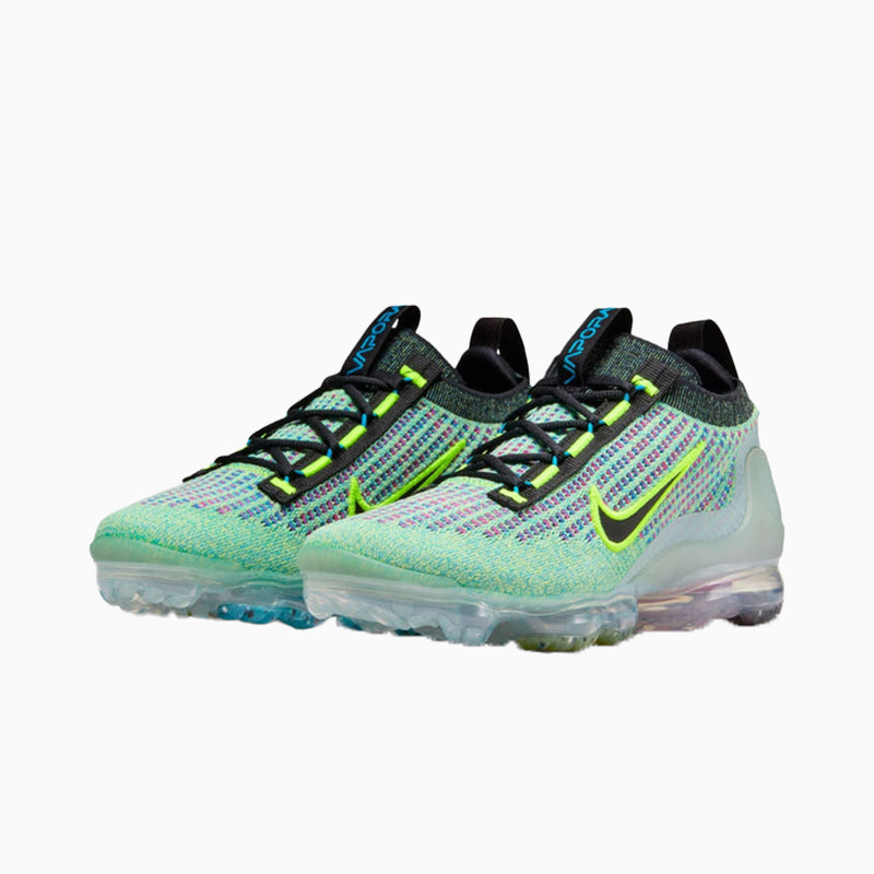 Kid's Air VaporMax 2021 Flyknit Next Nature (Grade School) - This eco-friendly sneaker features a stretchy Flyknit upper and full-length VaporMax Air unit for lightweight comfort.