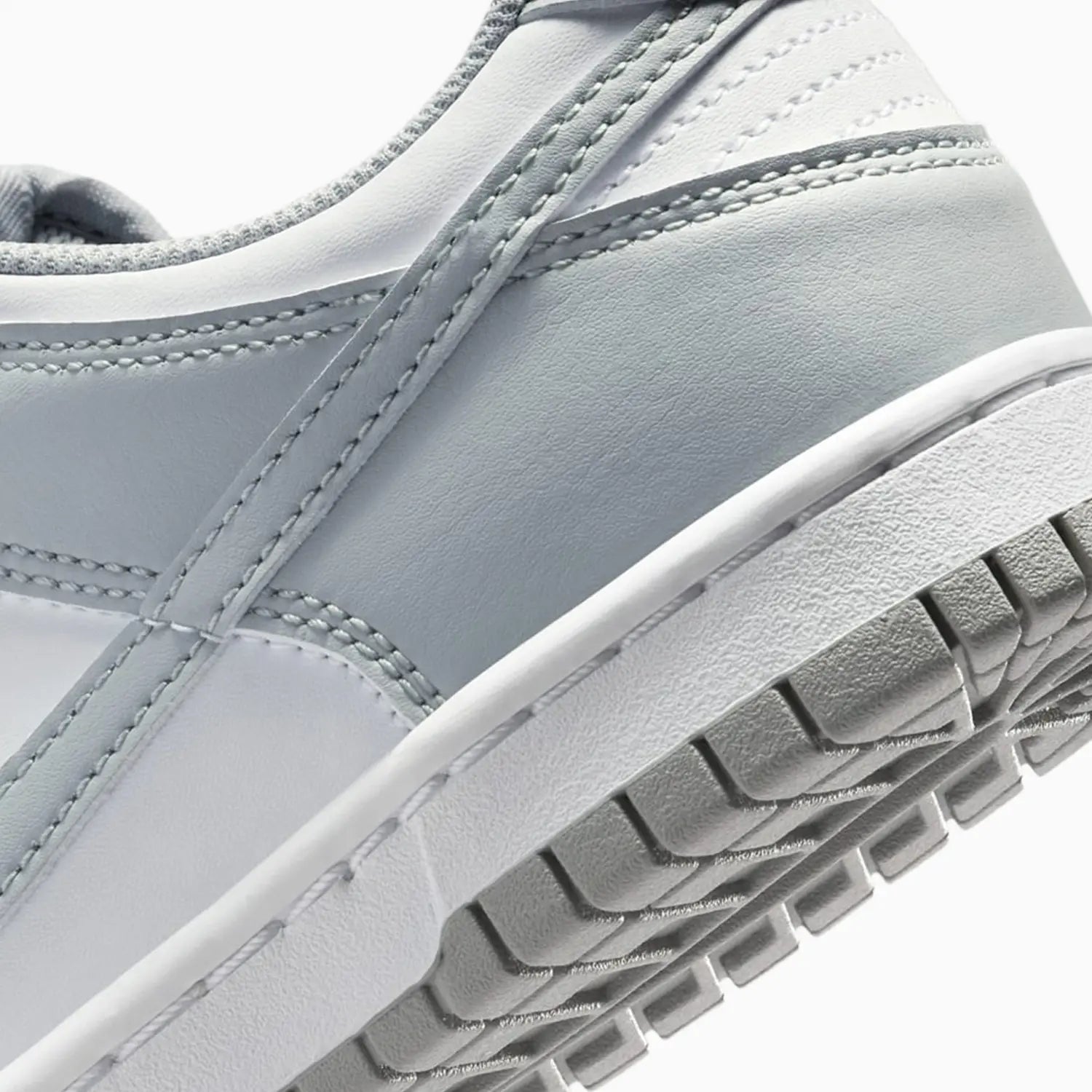 Kid's Dunk Low "Light Smoke Grey White" Grade School Nike - Tops and Bottoms USA