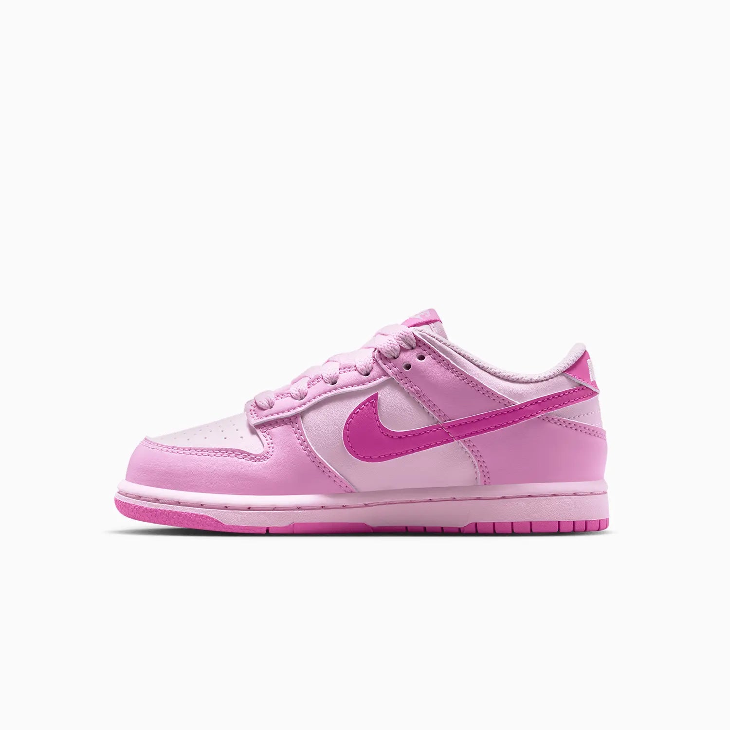 Kid's Dunk Low "Pink Rise Pink Foam" Pre School