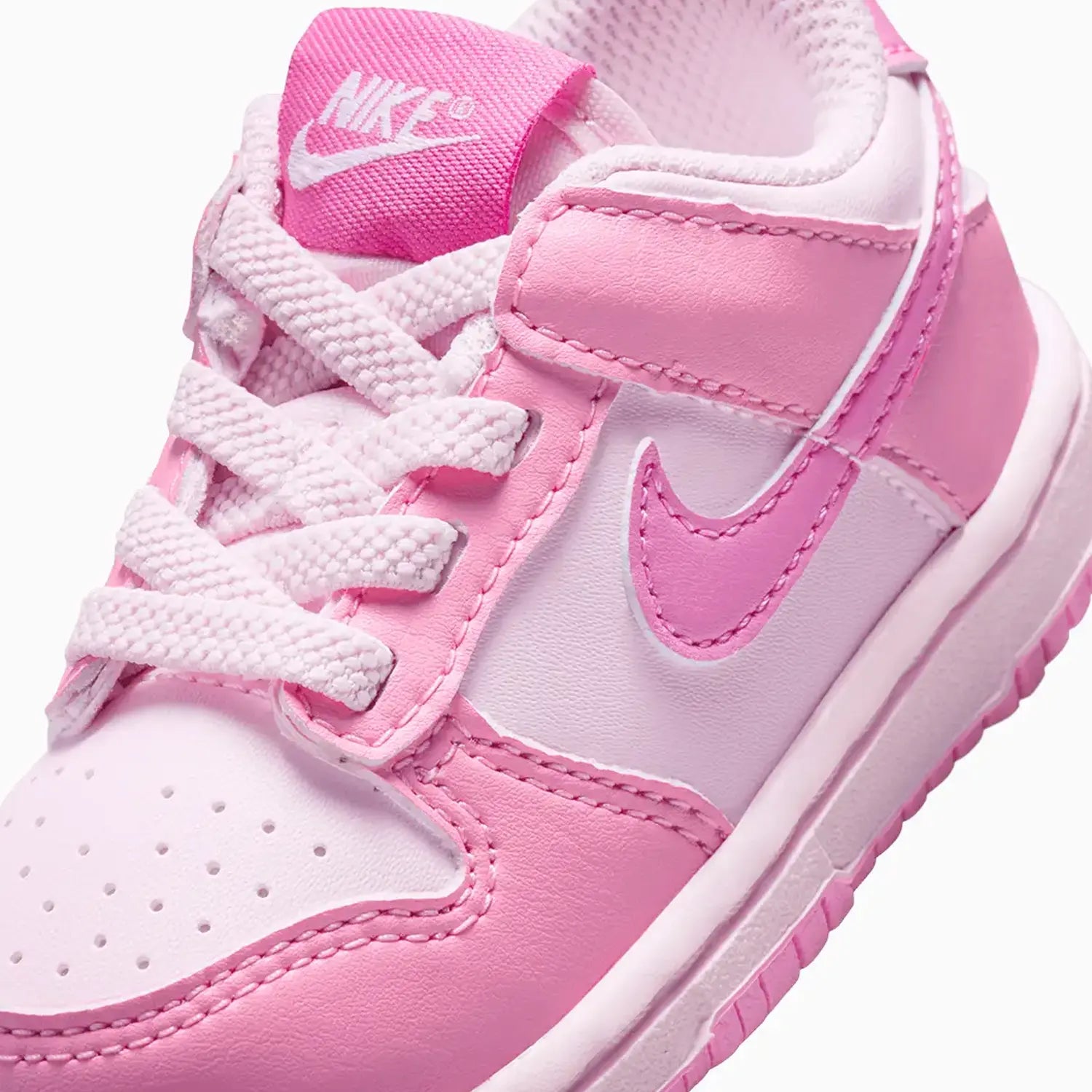 Kid's Dunk Low "Pink Rise Pink Foam" Toddlers Nike - Tops and Bottoms USA