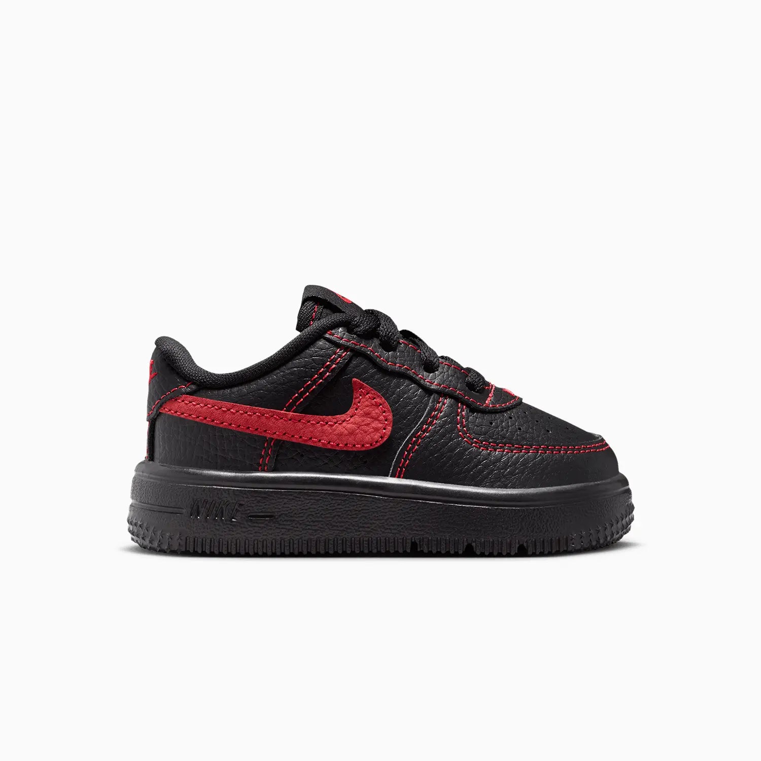 Kid's Force 1 Low LV8 3 "Bred" Toddlers Nike - Tops and Bottoms USA