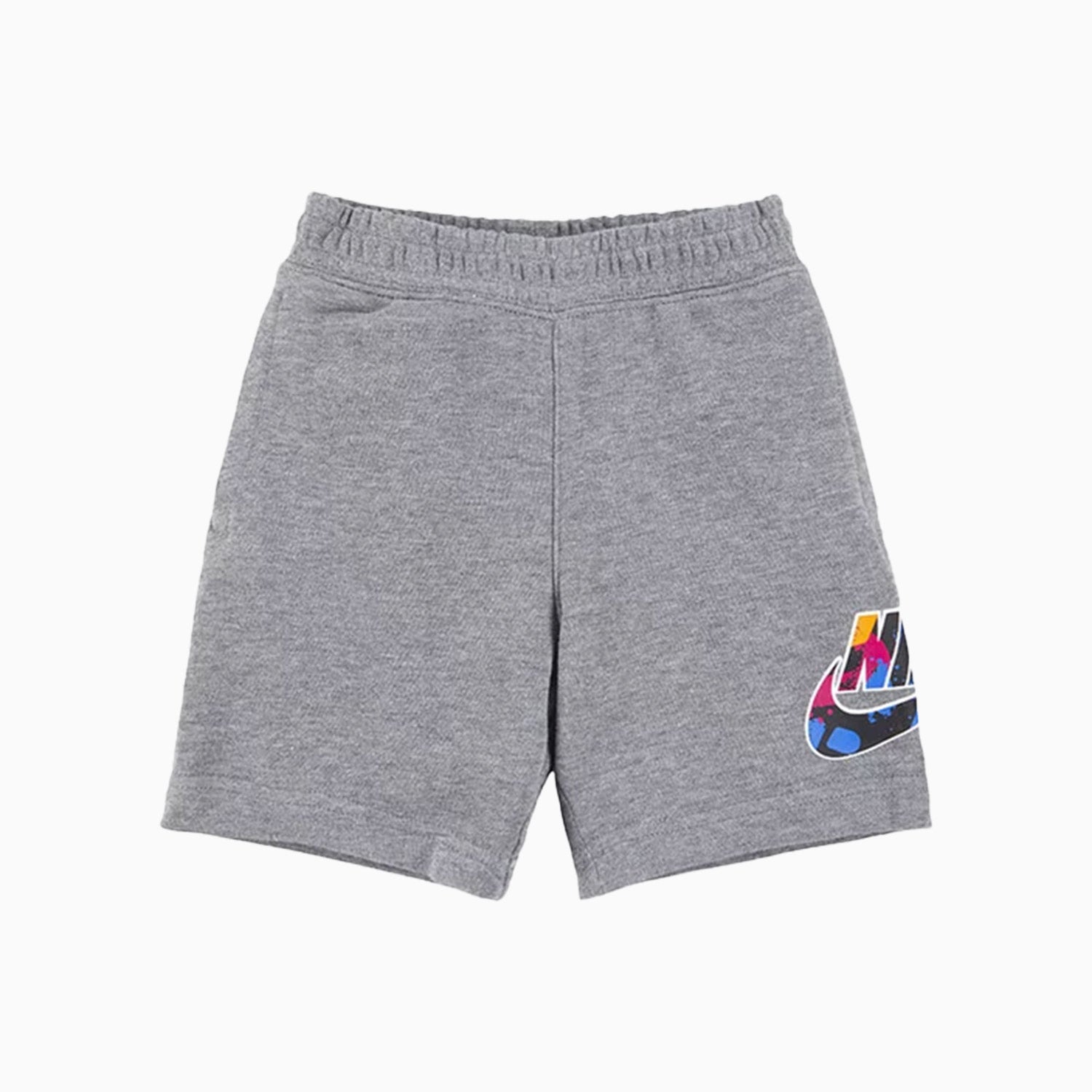 Kid's Sportswear Graphic T Shirt And Shorts Outfit