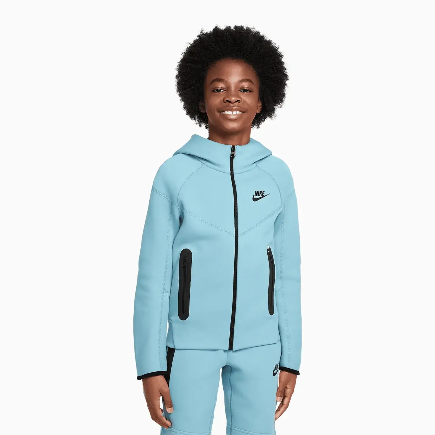 Nike tech fleece tracksuit junior hot sale