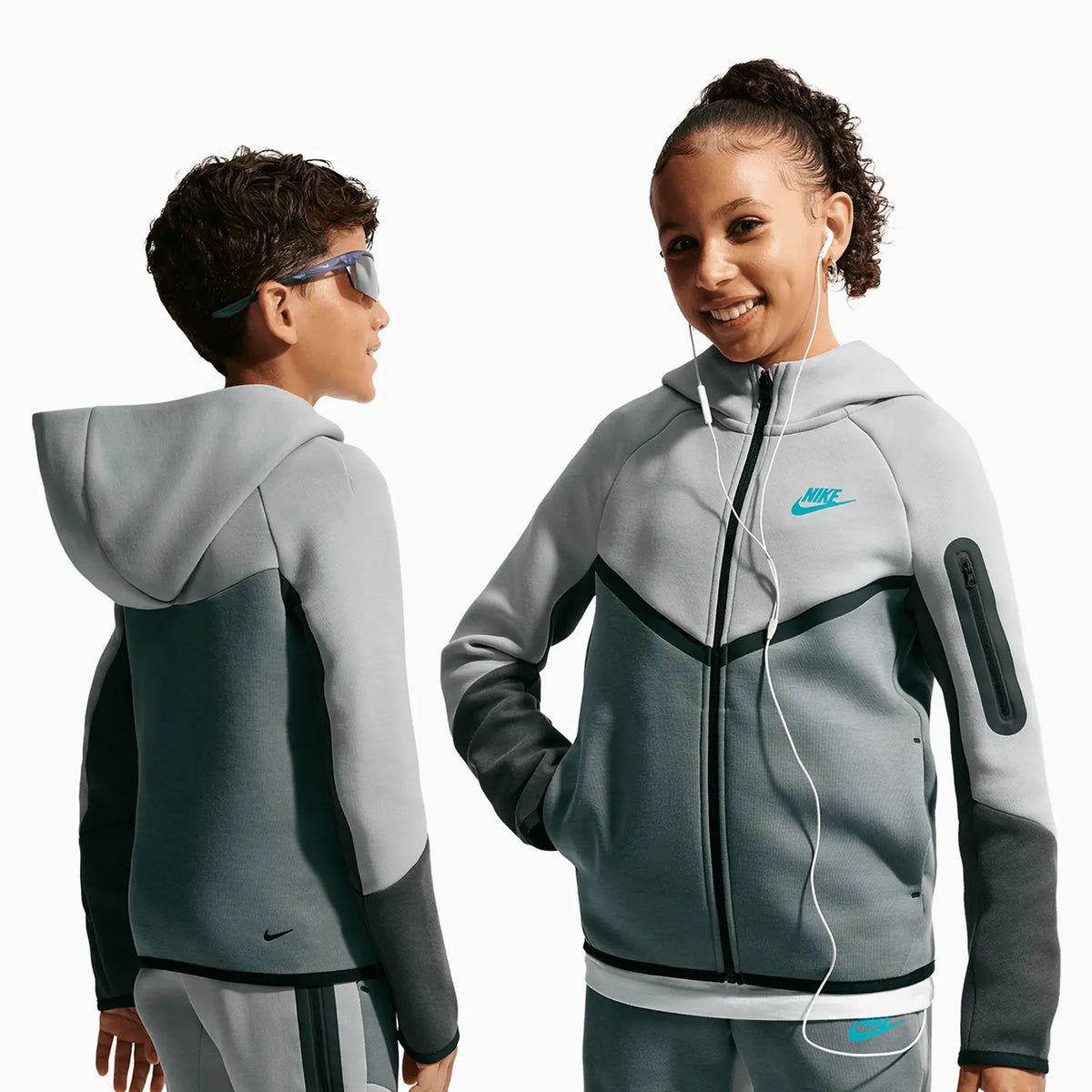 Kid's Sportswear Tech Fleece Windrunner Tracksuit Nike - Tops and Bottoms USA