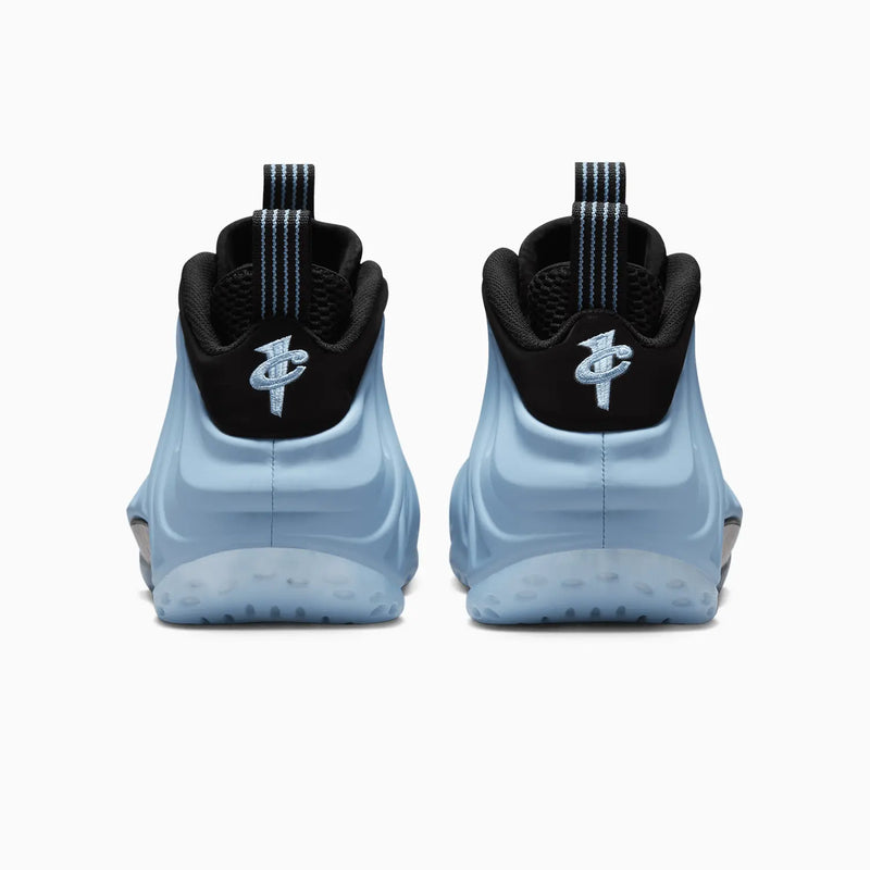 Nike Air Foamposite One “Psychic Blue,” Rear view (Back angle)