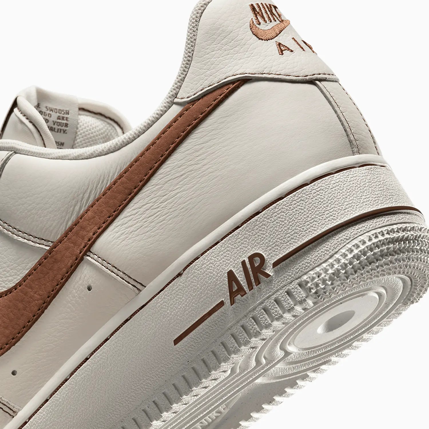 Men's Air Force 1 07 LV8 "Ivory Saddle Brown"