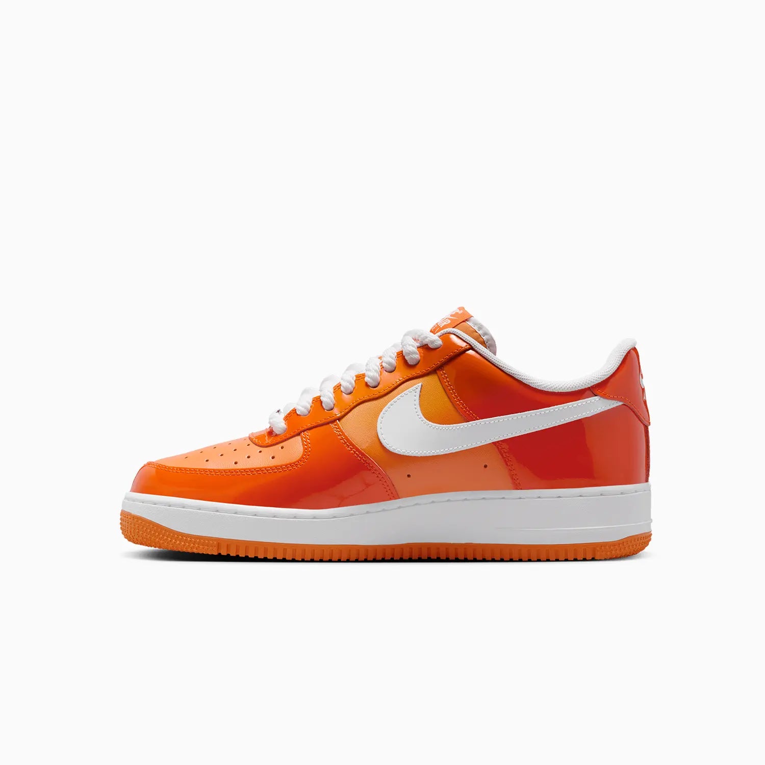 Men's Air Force 1 07 LV8 "Orange White Patent"