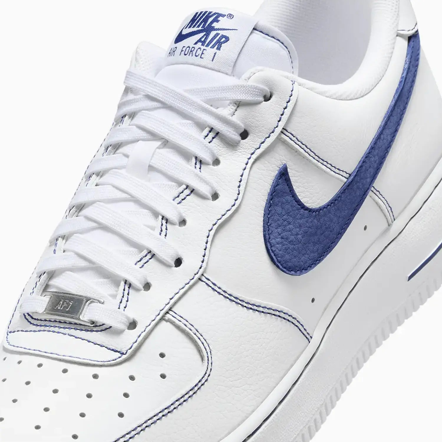 Men's Air Force 1 07 LV8 "White Deep Royal Blue" Nike - Tops and Bottoms USA