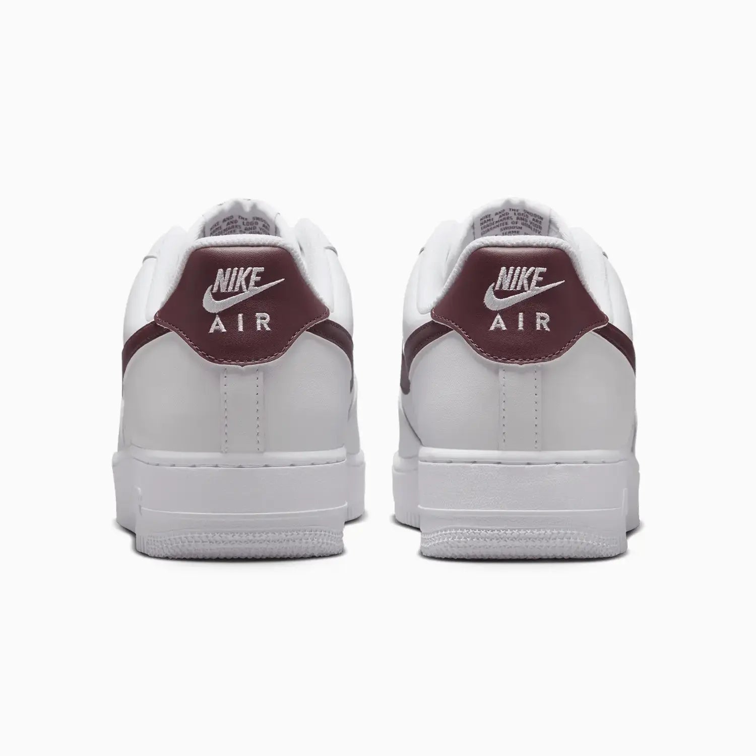 ☆Nike☆ Air Force 1 07 M White Burgundy Crush FJ4146112 FJ4 Nike Men's Air Force 1 `07