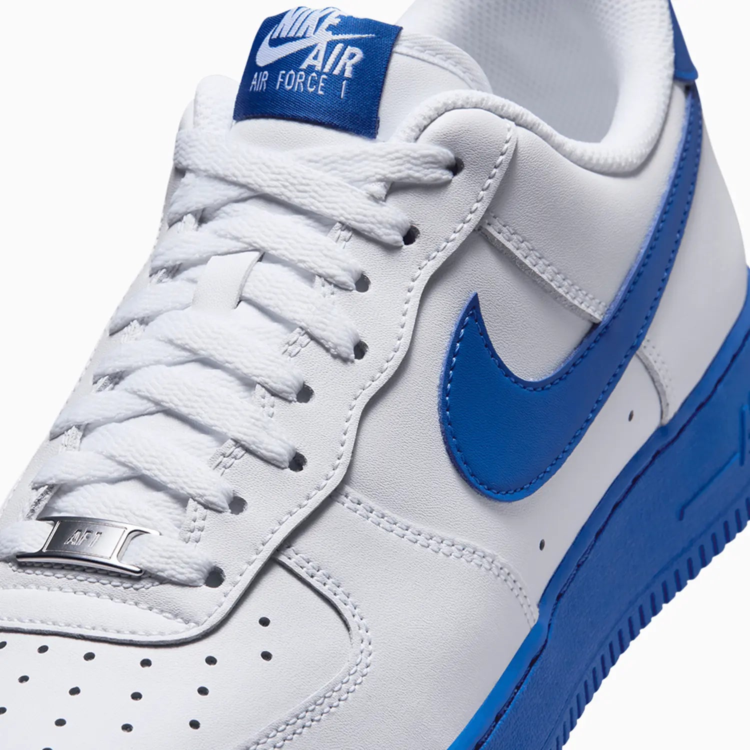 Men's Air Force 1 Low '07 "White Game Royal" Nike - Tops and Bottoms USA