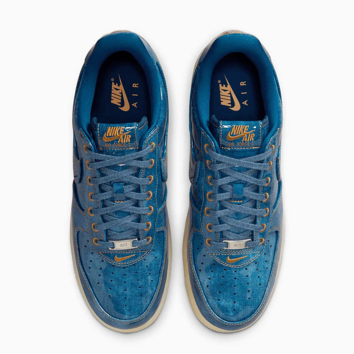 Men's Air Force 1 Retro "Patent Denim"