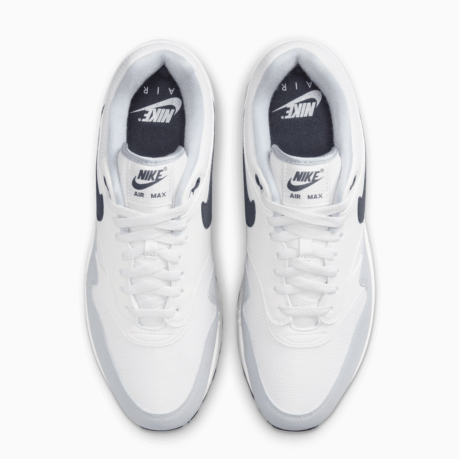 Men's Air Max 1 "Pure Platinum Dark Obsidian"