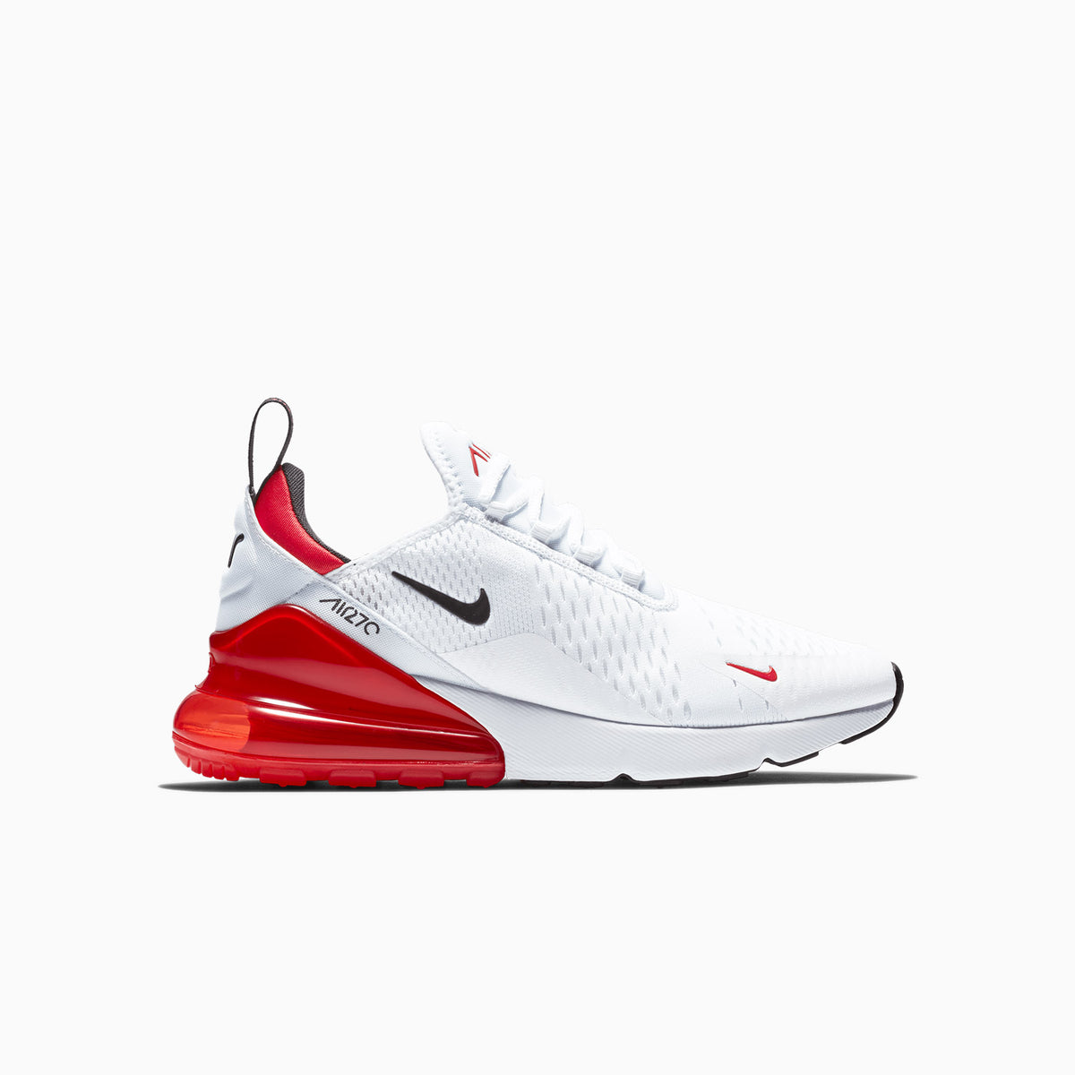 NIKE MEN’S AIR MAX 270 UNIVERSITY RED Nike Air Max 270 University Red Mens Lifestyle Shoes White  main image 4