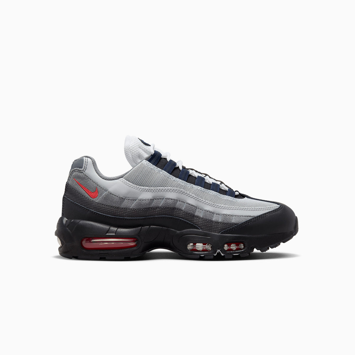 Nike Air Max 95 No Sew Anthracite Red Men’s Sneakers Size US 11‎ /UK 10/EUR 45 Nike Air Max 95 Recraft Little Kids main image 4