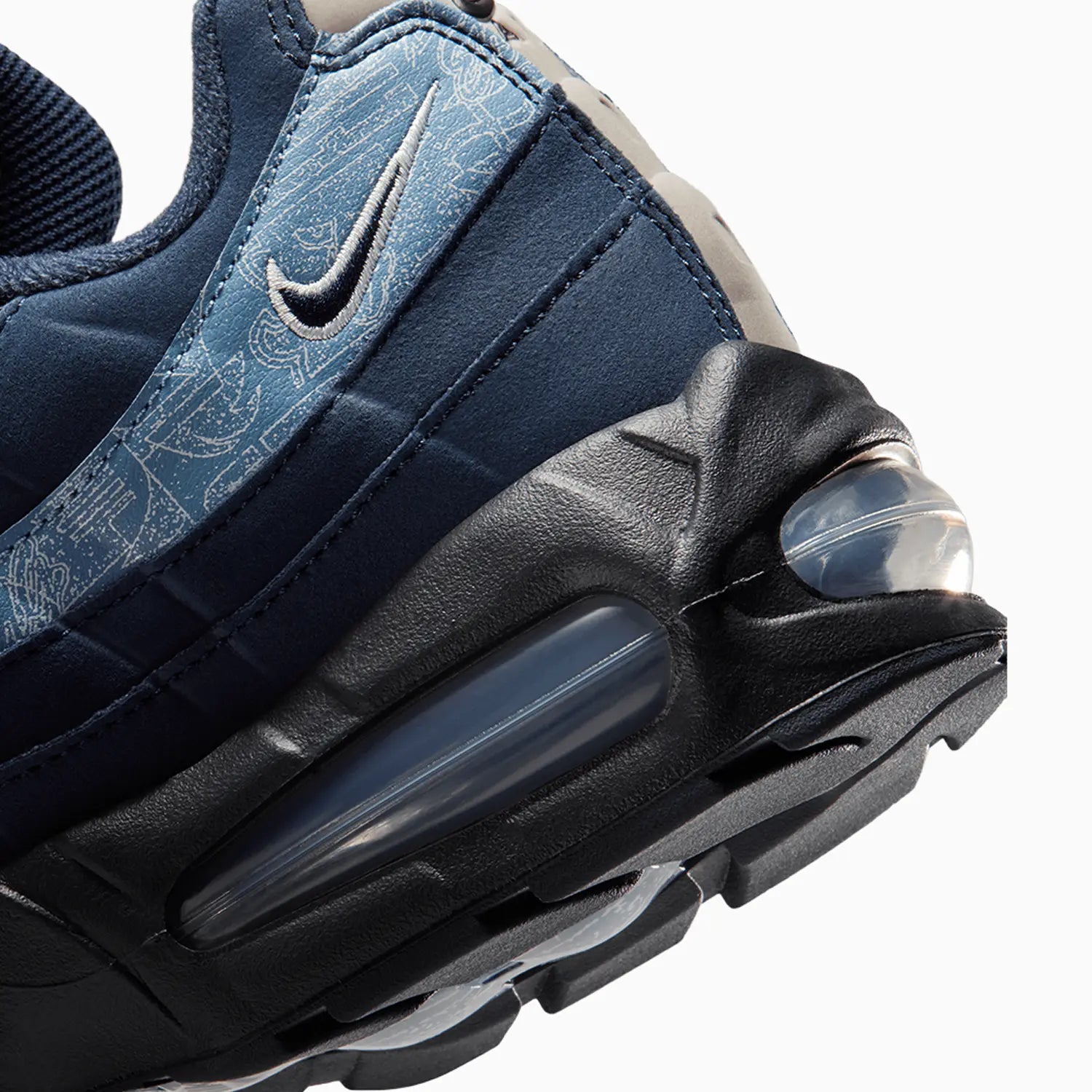 Men's Air Max 95 Big Bubble SE "Work Blue" Nike - Tops and Bottoms USA