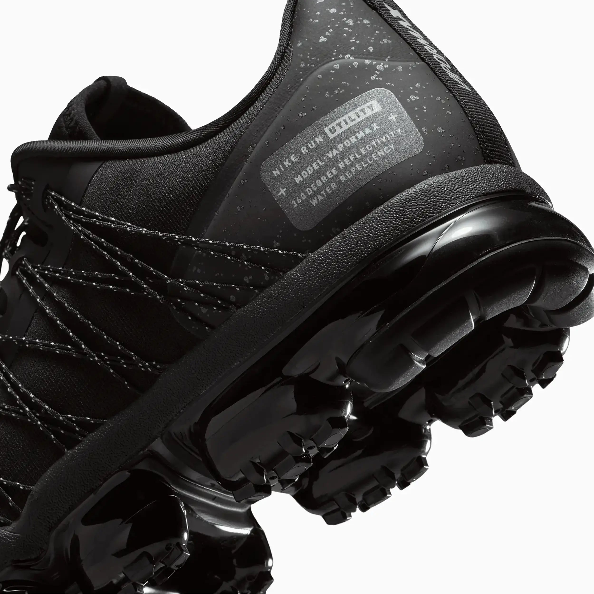Men's Air Vapormax Run Utility "Black Reflect Silver" Nike - Tops and Bottoms USA