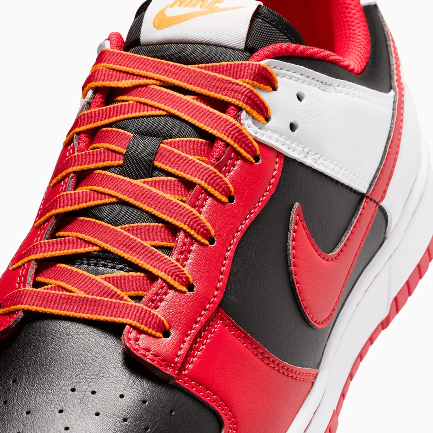 Men's Dunk Low Retro "Black White University Red"