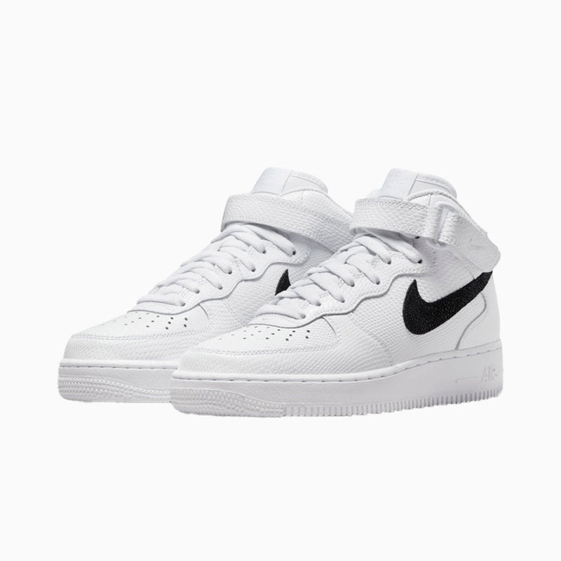 Women's Air Force 1 '07 Mid - Durable leather, Nike Air cushioning, and hook-and-loop closure for custom fit