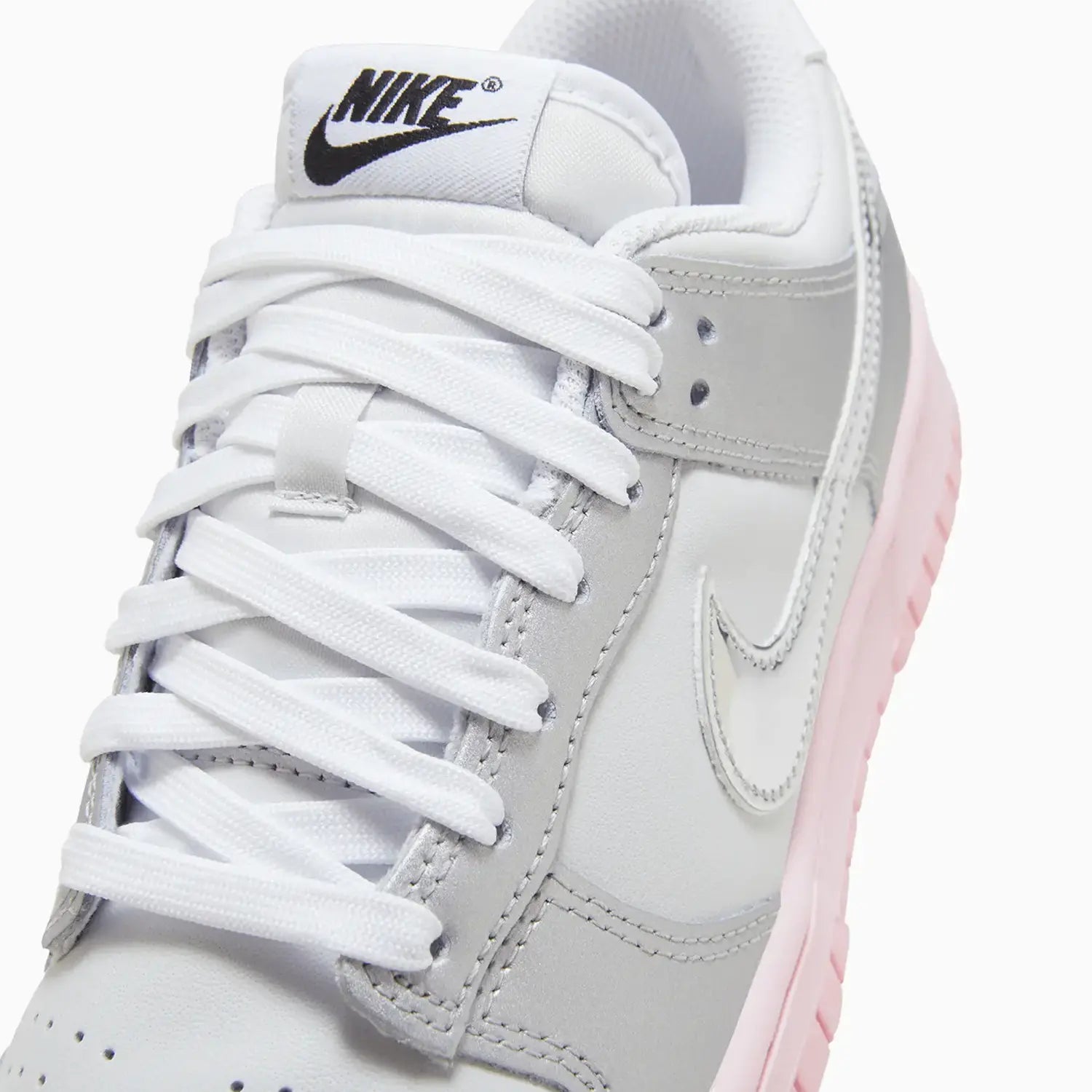 Women's Dunk Low LX "Metallic Silver Pink"