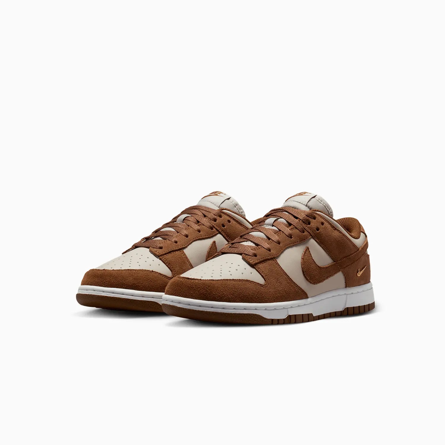 Women's Dunk Low Suede "Light British Tan Cream" Nike - Tops and Bottoms USA