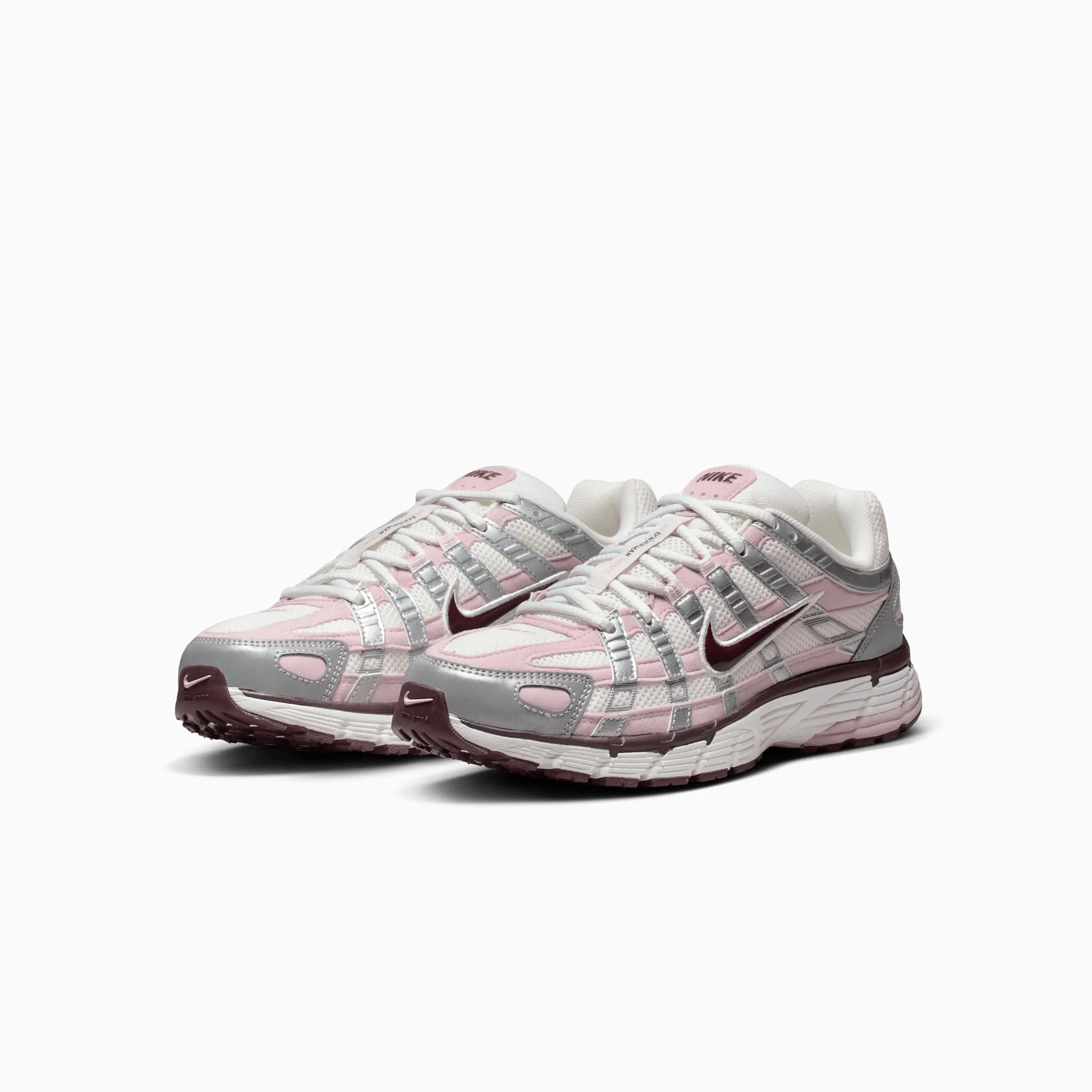 Women's P-6000 "Silver Burgundy Plum Chalk" Nike - Tops and Bottoms USA