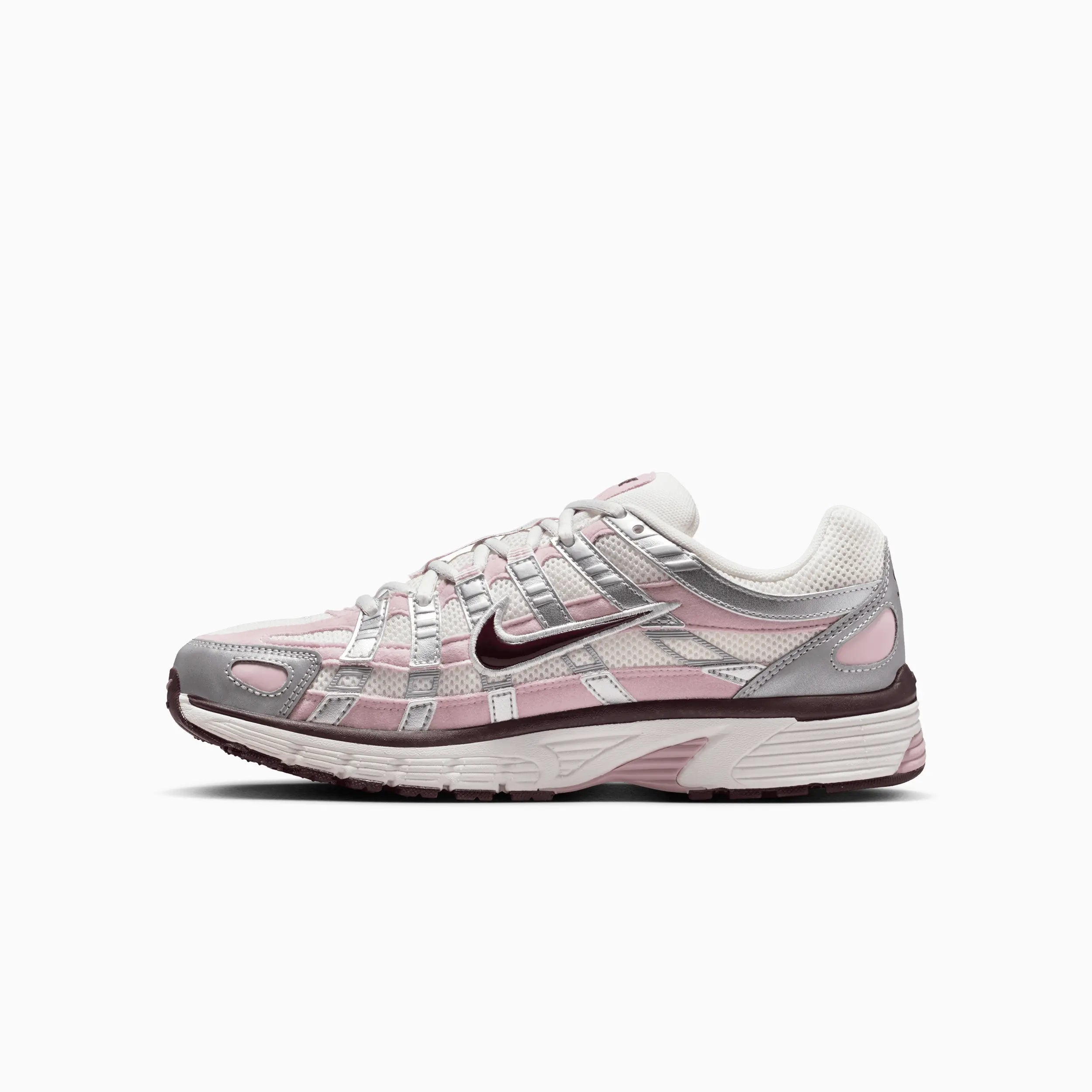 Women's P-6000 "Silver Burgundy Plum Chalk" Nike - Tops and Bottoms USA