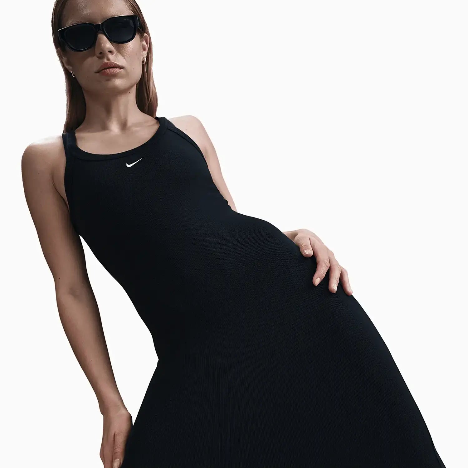 Women's Sportswear Chill Knit Tight Mini - Rib Tank Dress Nike - Tops and Bottoms USA