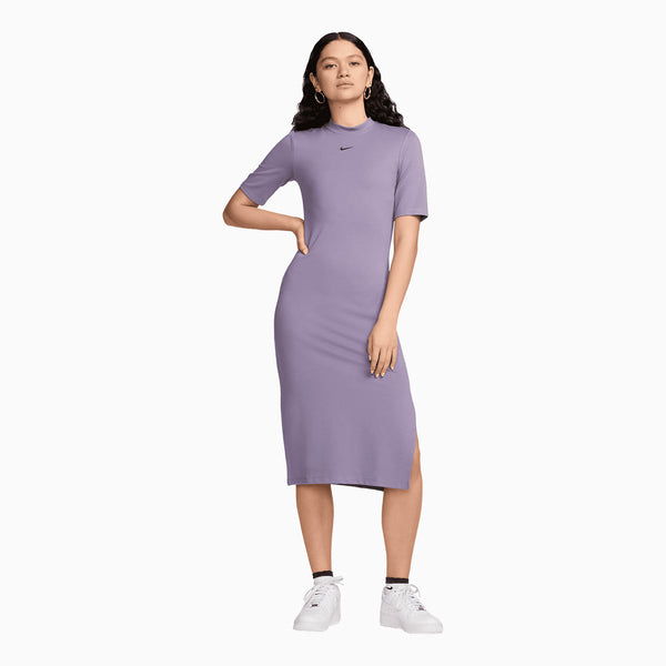 nike essential midi dress Nike Sportswear Essential Women's Tight Midi Dress