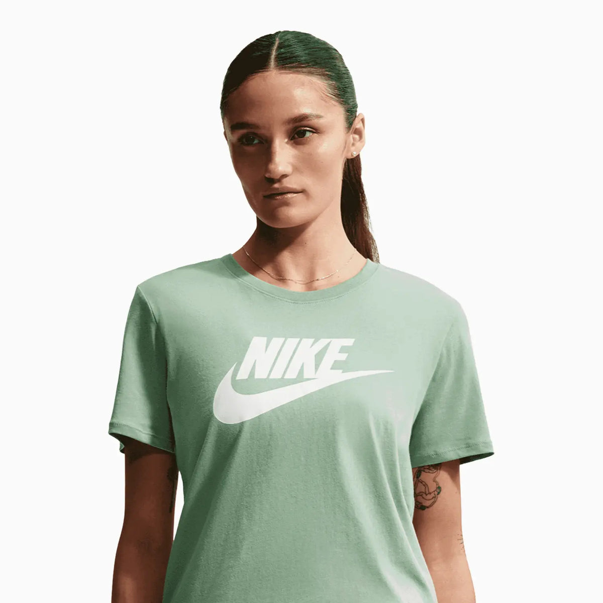 Nike Women's Sportswear T-Shirt and Shorts Outfit