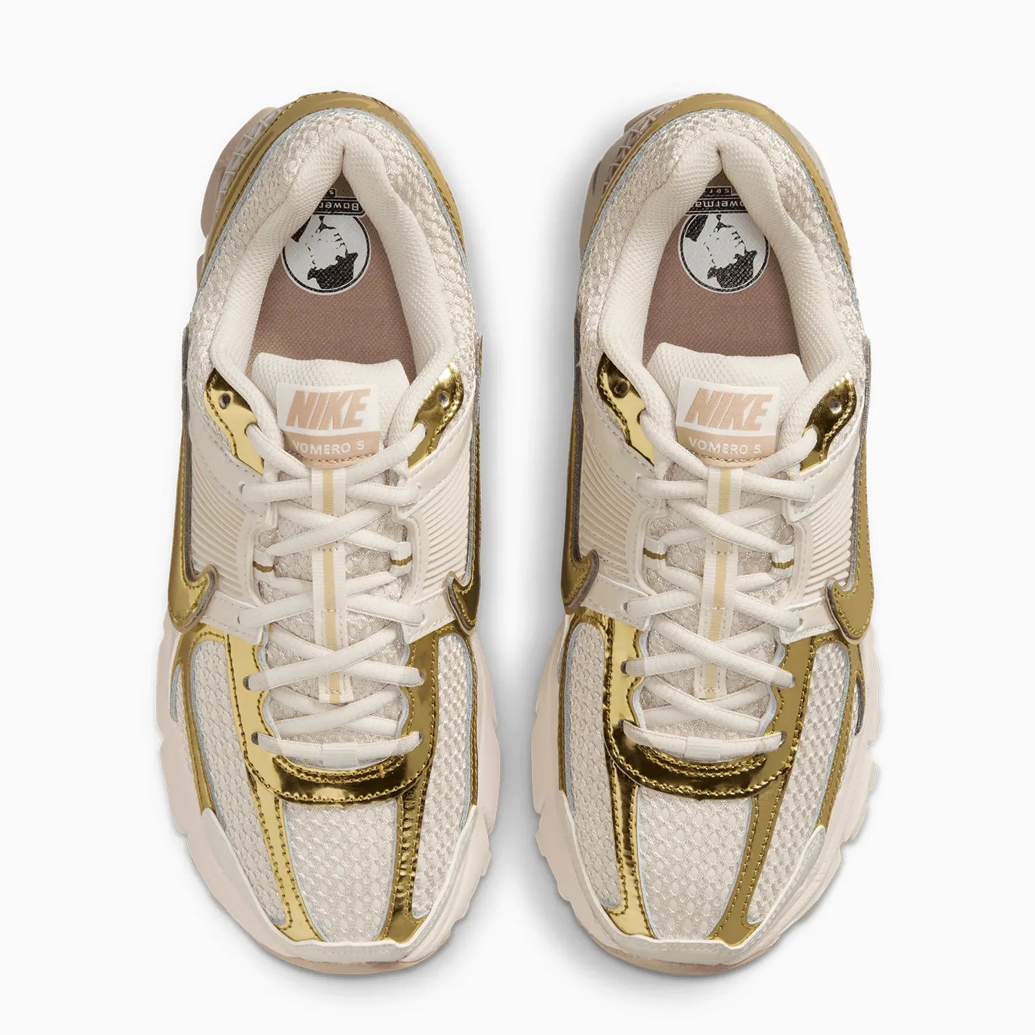 Women's Zoom Vomero 5 "Metallic Gold" Nike - Tops and Bottoms USA
