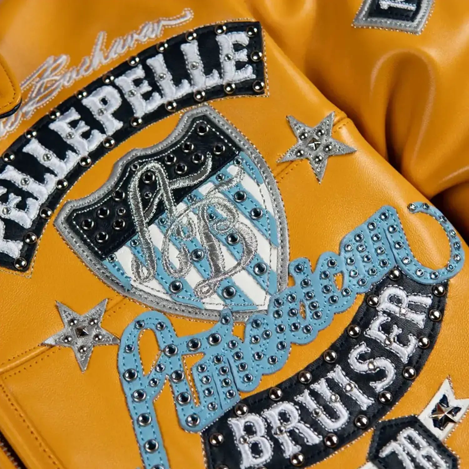 Men's American Bruiser Plush Leather Jacket