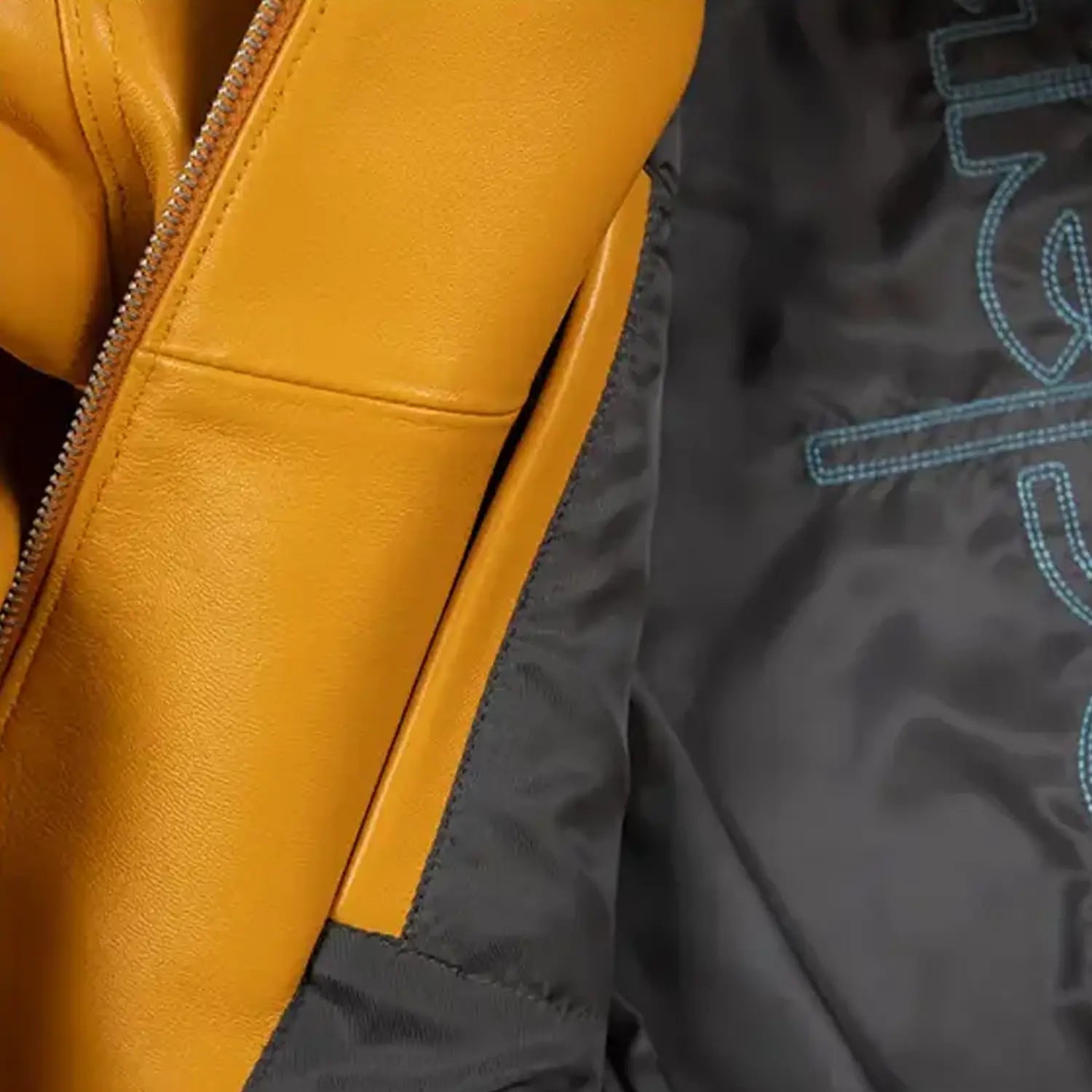 Men's American Bruiser Plush Leather Jacket