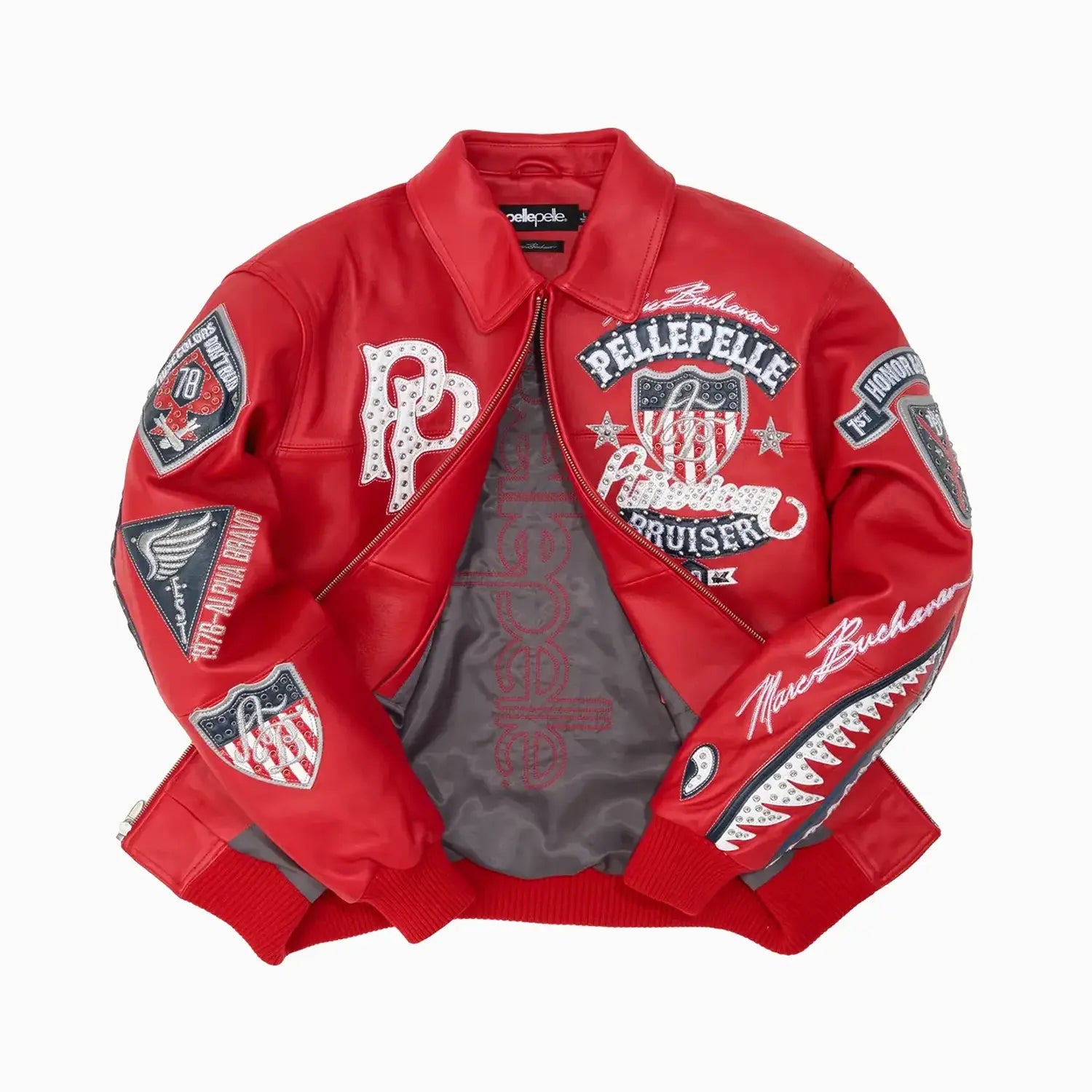 Pelle Pelle Men's American Bruiser Plush Leather Jacket