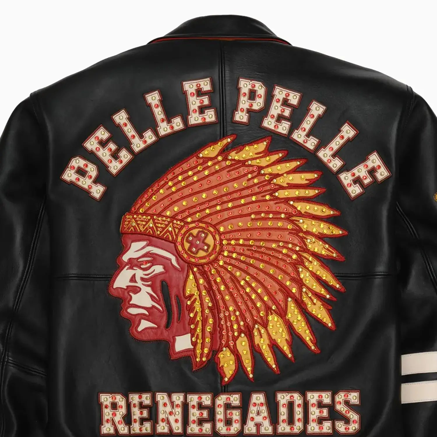 Men's Renegades Leather Jacket Pelle Pelle - Tops and Bottoms USA