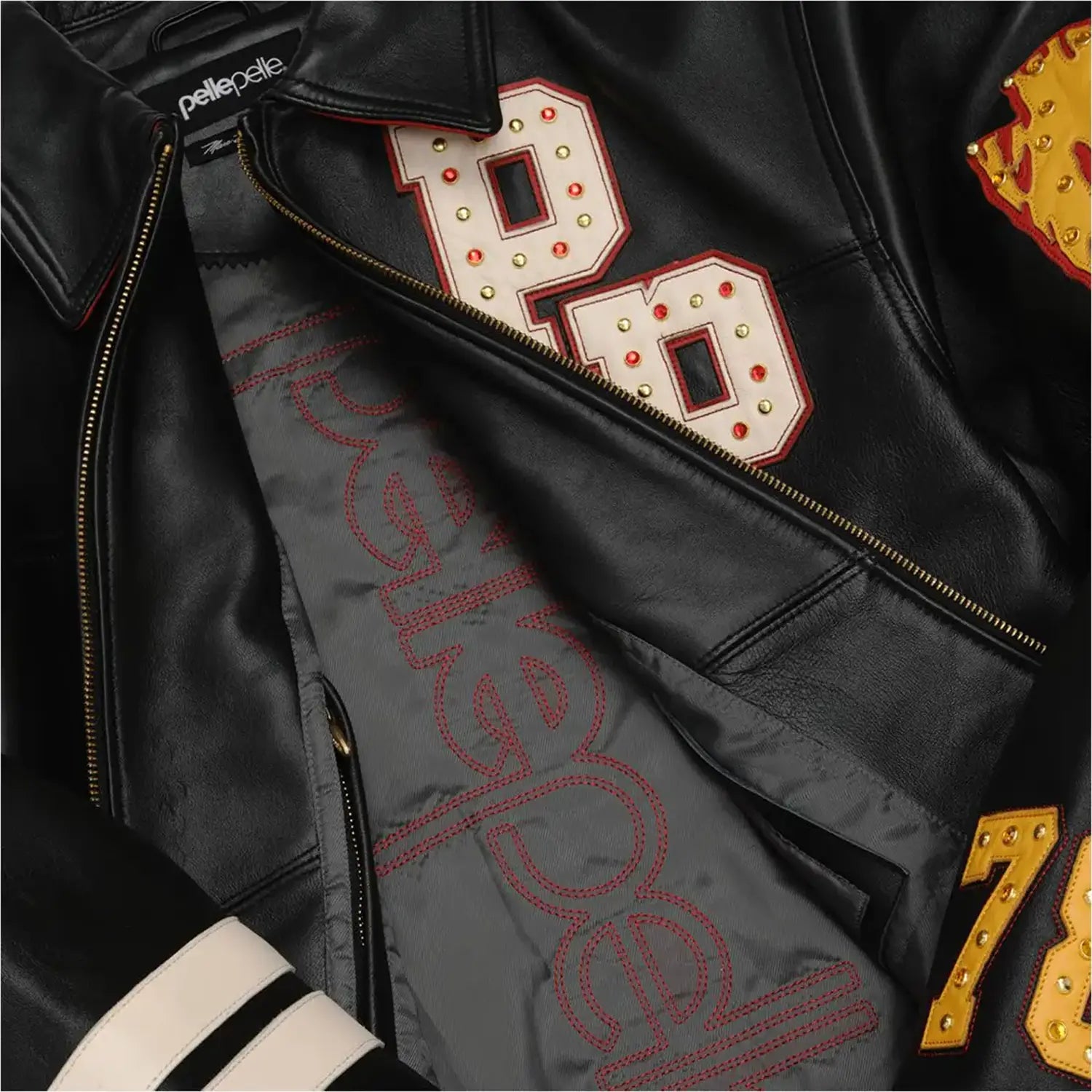 Men's Renegades Leather Jacket Pelle Pelle - Tops and Bottoms USA