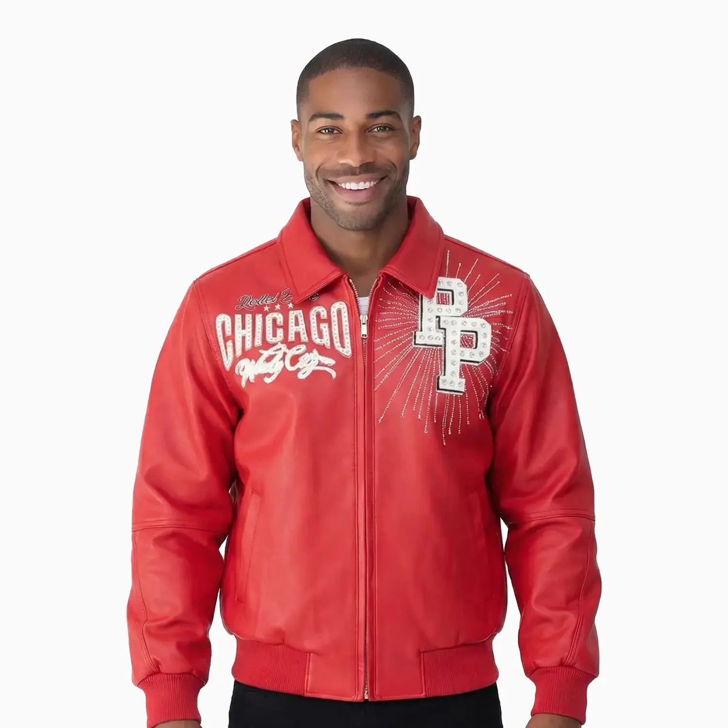 Pelle-Pelle X TB Men's Windy City Leather Jacket Pelle Pelle - Tops and Bottoms USA