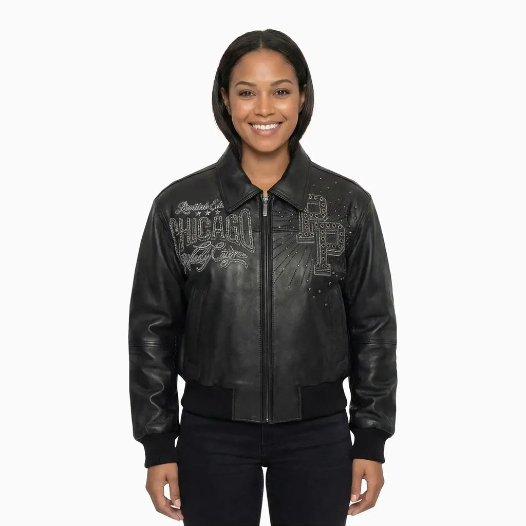 Pelle Pelle Pelle-Pelle X TB Women's Windy City Leather Jacket