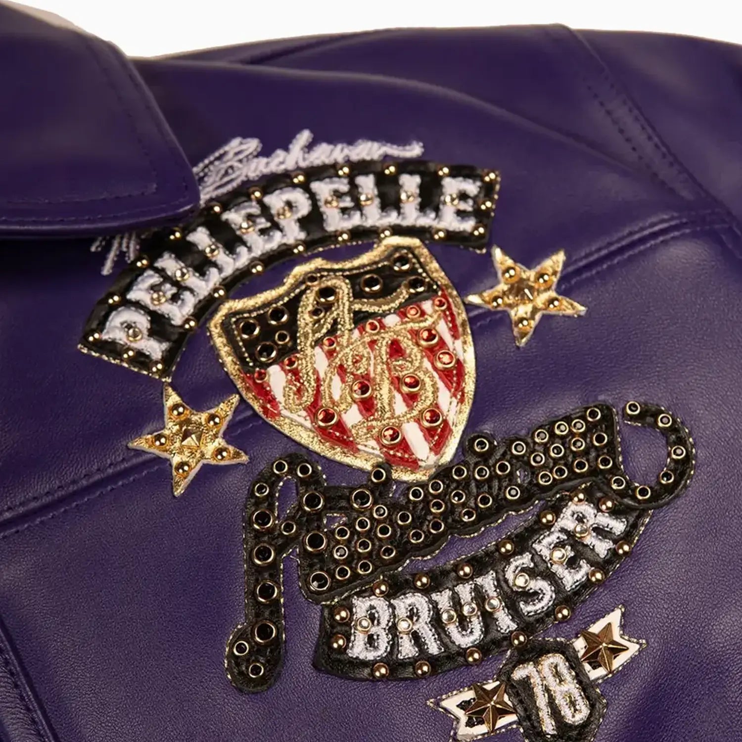 Pelle Pelle Women's American Bruiser Crop Leather Jacket