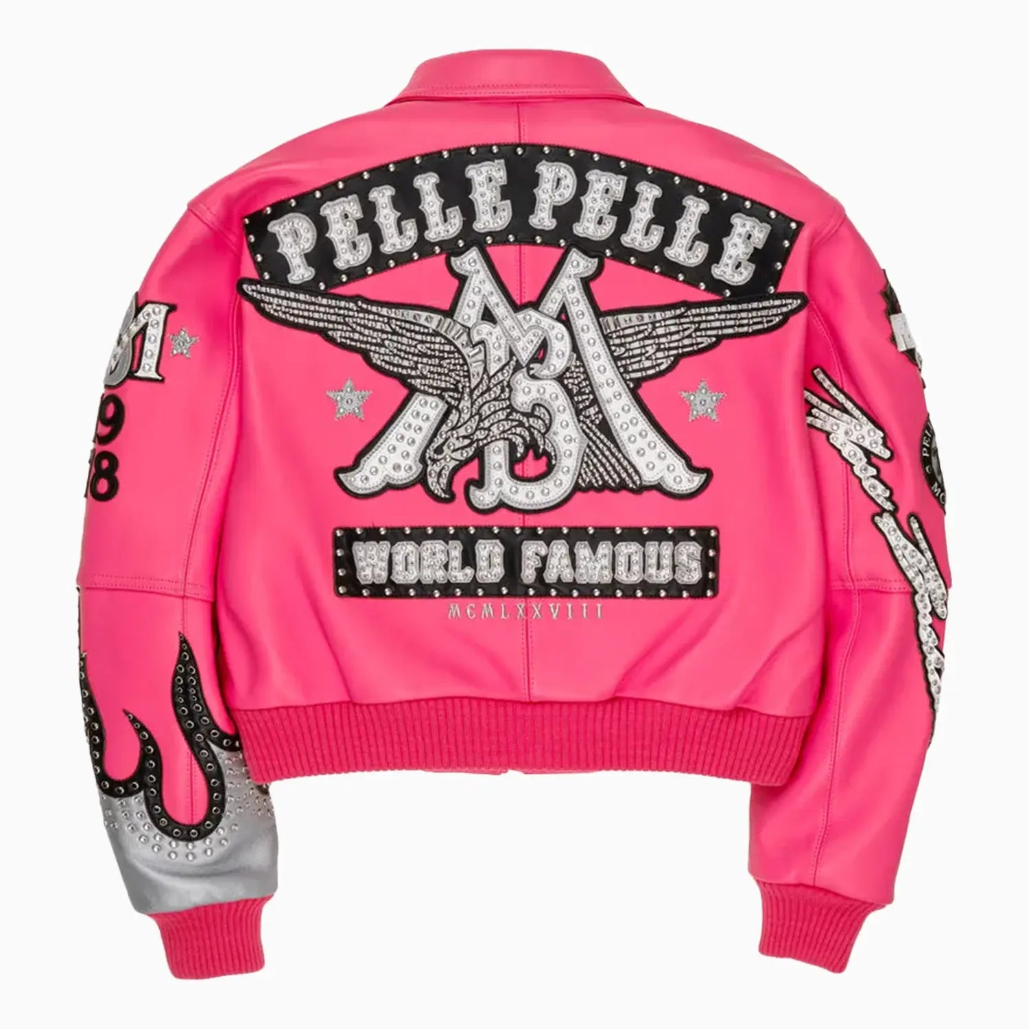 Women's World Famous Leather Jacket Pelle Pelle - Tops and Bottoms USA