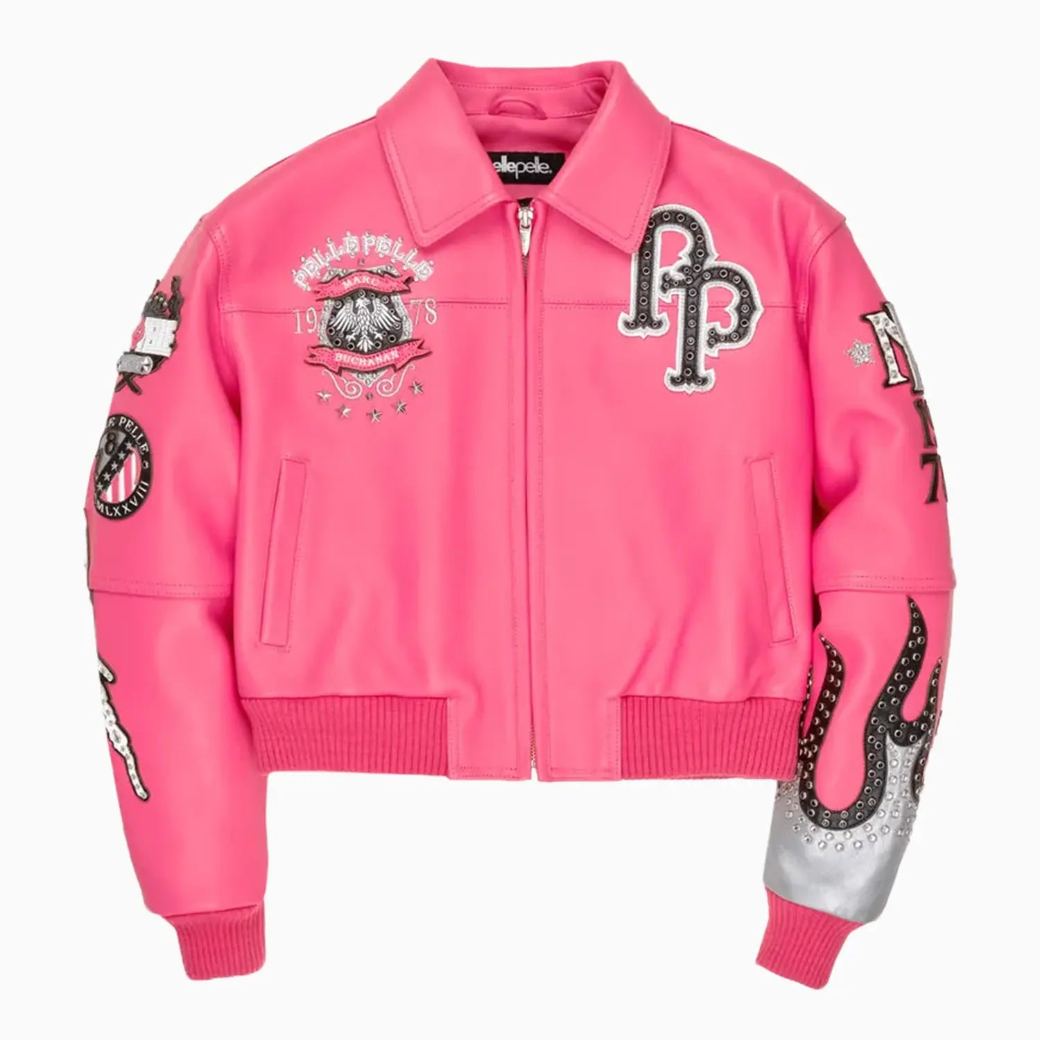 Women's World Famous Leather Jacket Pelle Pelle - Tops and Bottoms USA